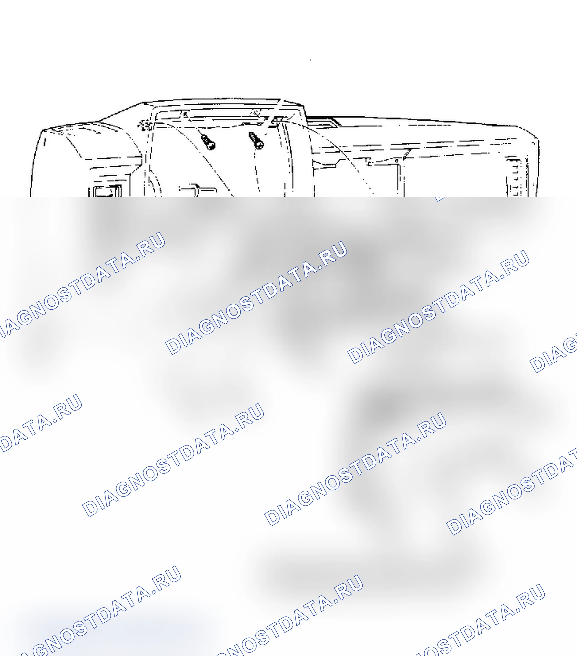 Рис. 2: Модели Escort, EXP и Lynx комбинация приборов Tempo/Topaz аналогичны.. Lincoln Town Car I