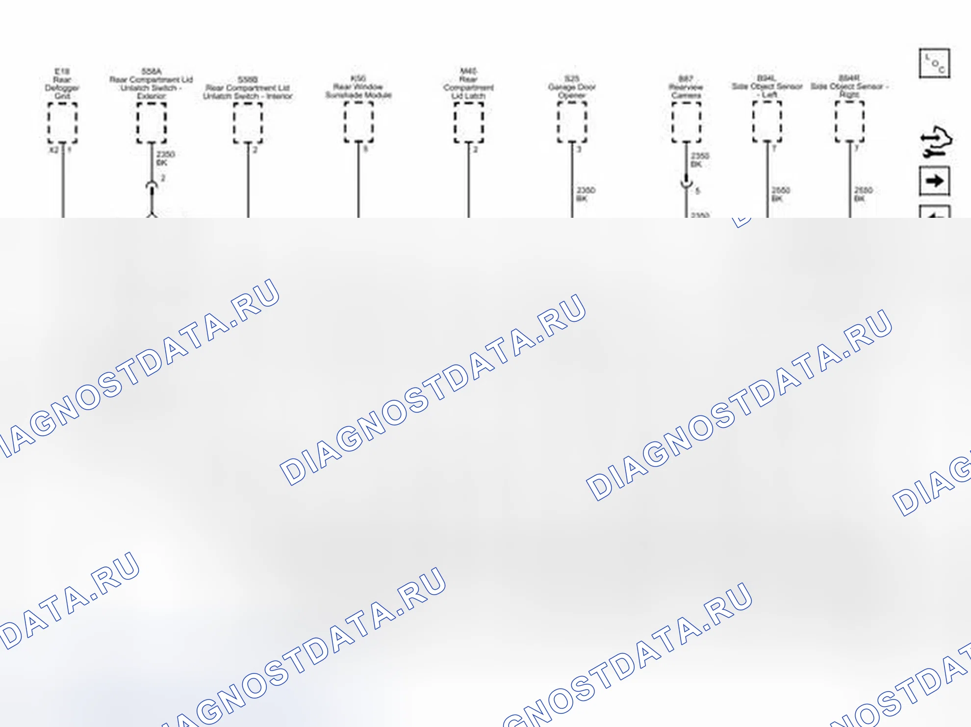 Рис. 60: G401 и G404. Buick LaCrosse II рестайлинг