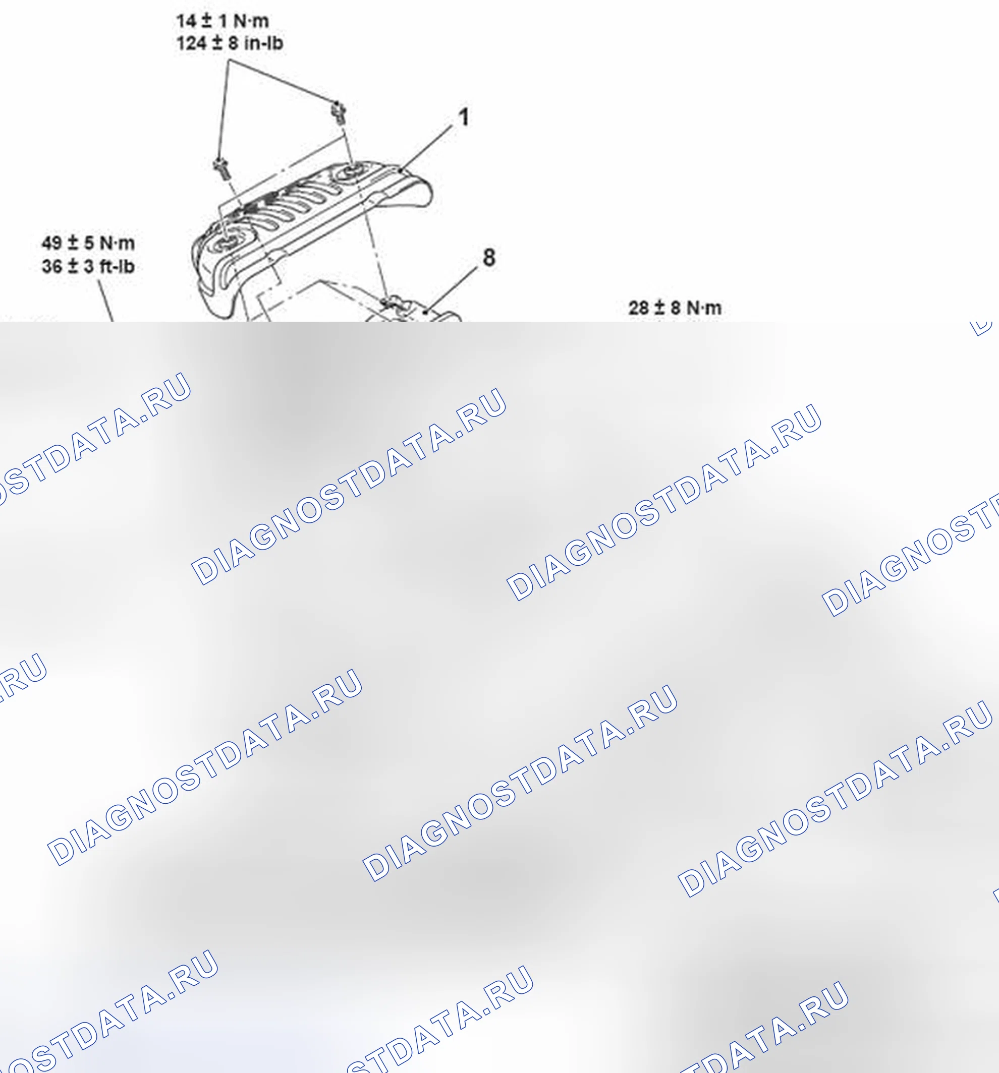 Рис. 32: ДВИГАТЕЛЬ 2,4 Л (FWD). Honda Domani MB