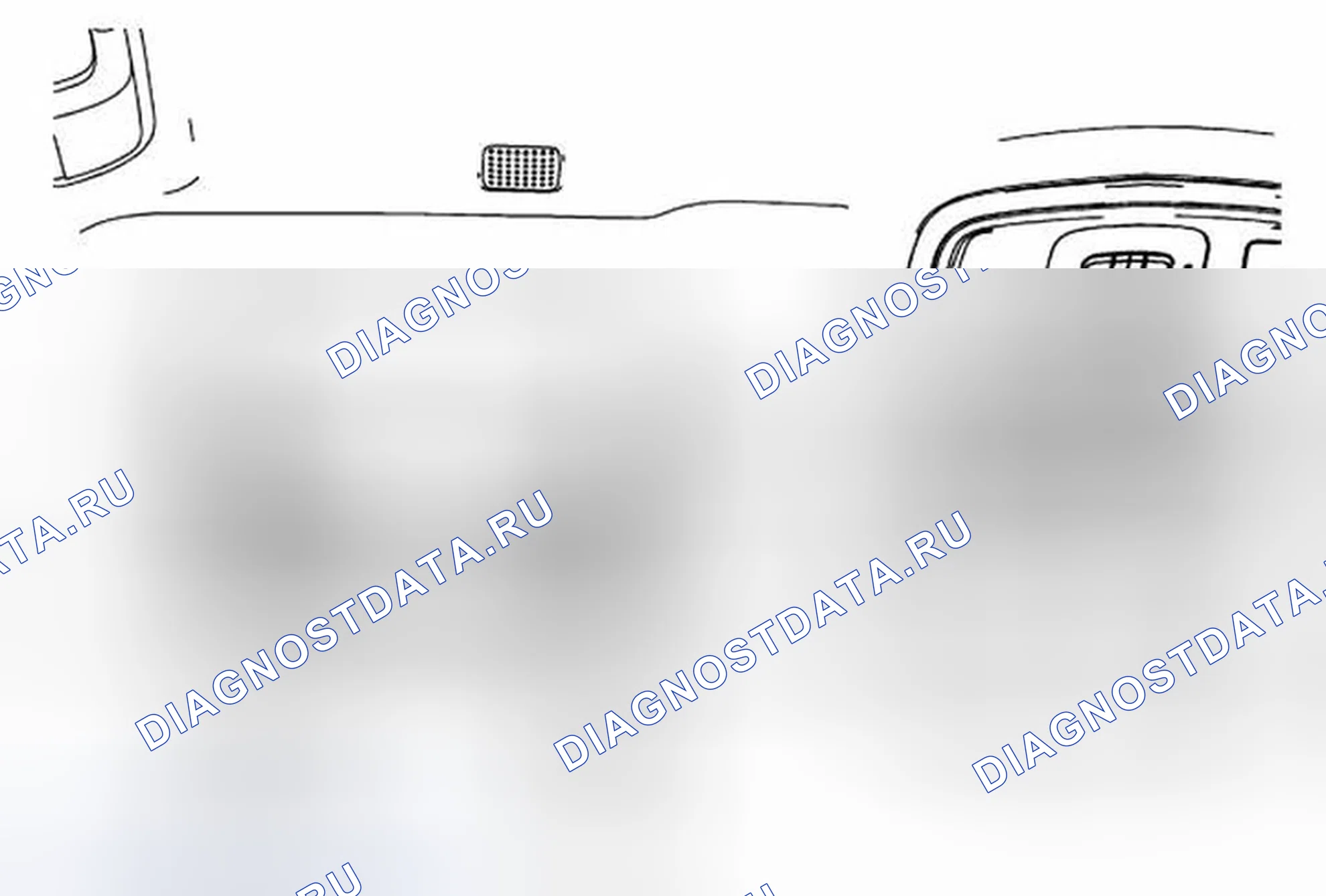 Рис. 15: Замена зеркальной лампы с подсветкой Sunshade. Cadillac ATS I