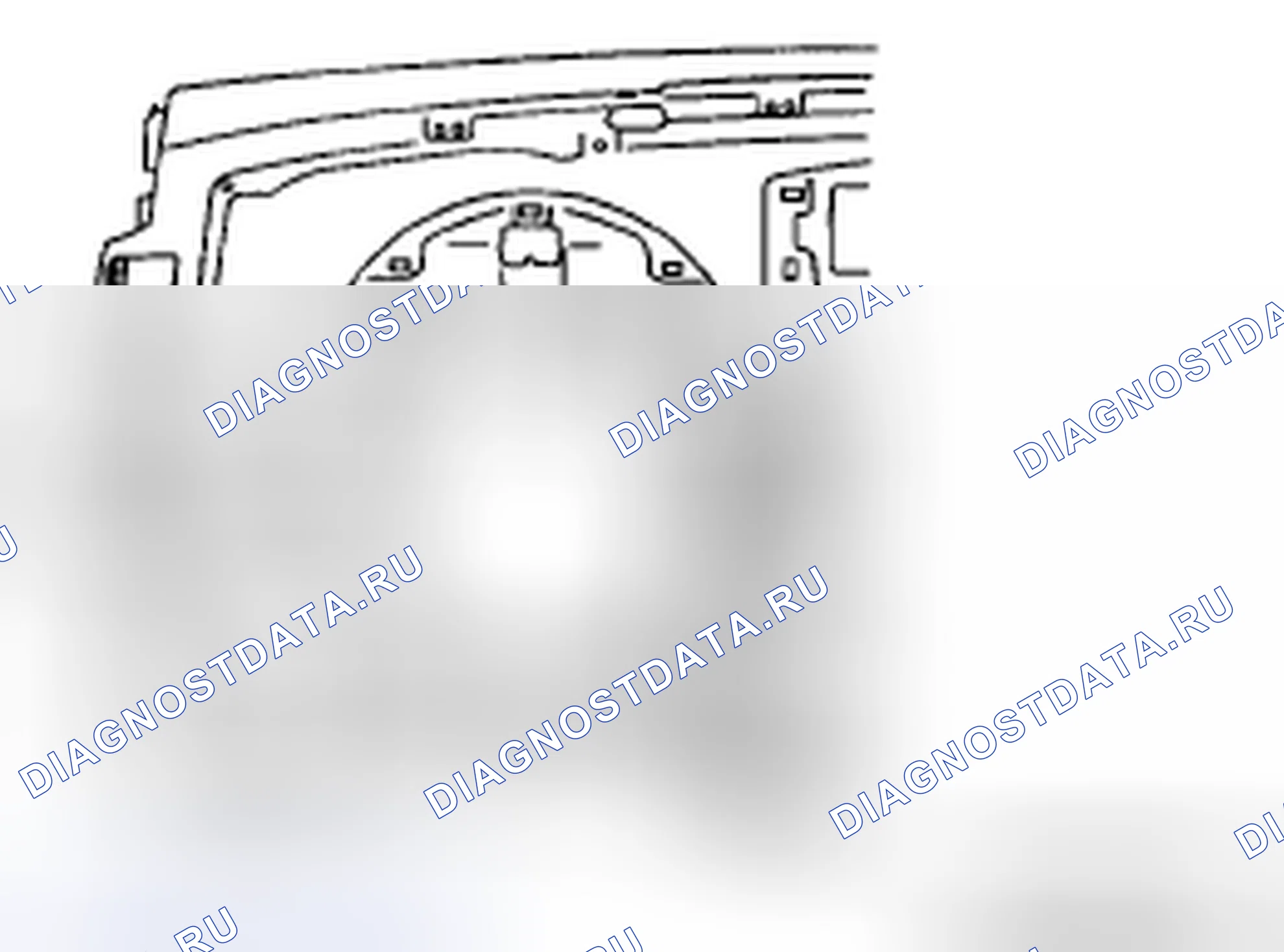 Рис. 15: Сторона водителя. Mazda 5 I рестайлинг