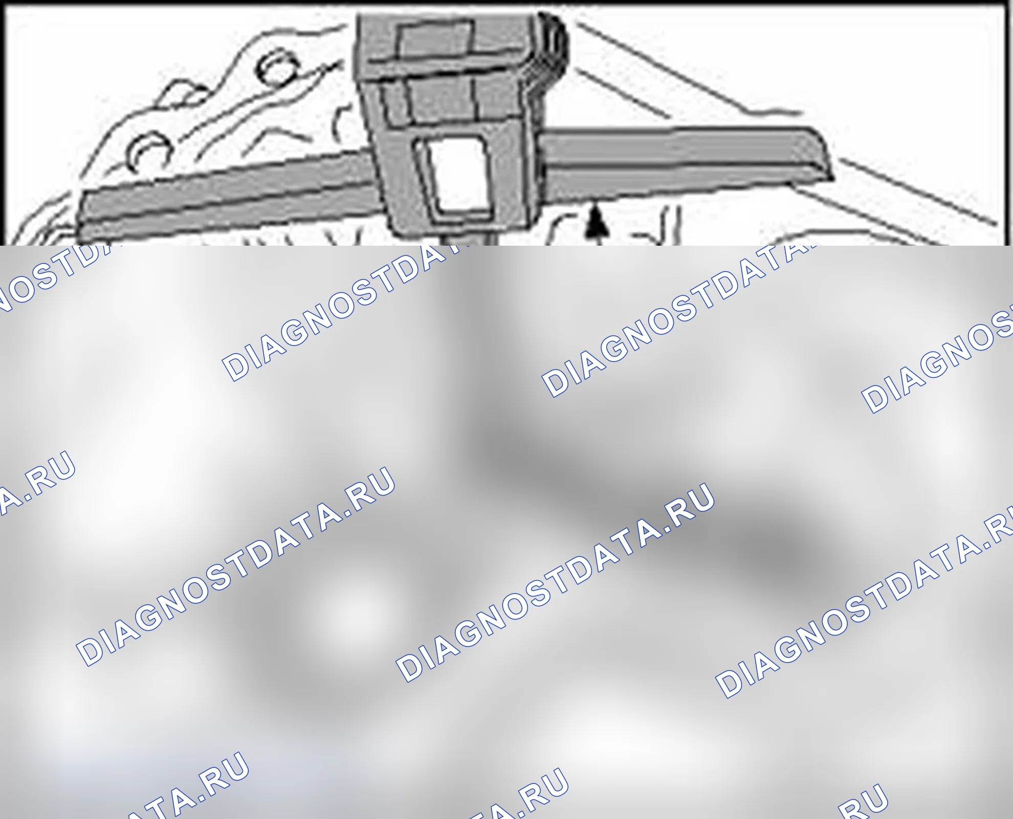 Рис. 289: Глубина погружения шариковых втулок в корпусе коробки передач. Audi S4 B7