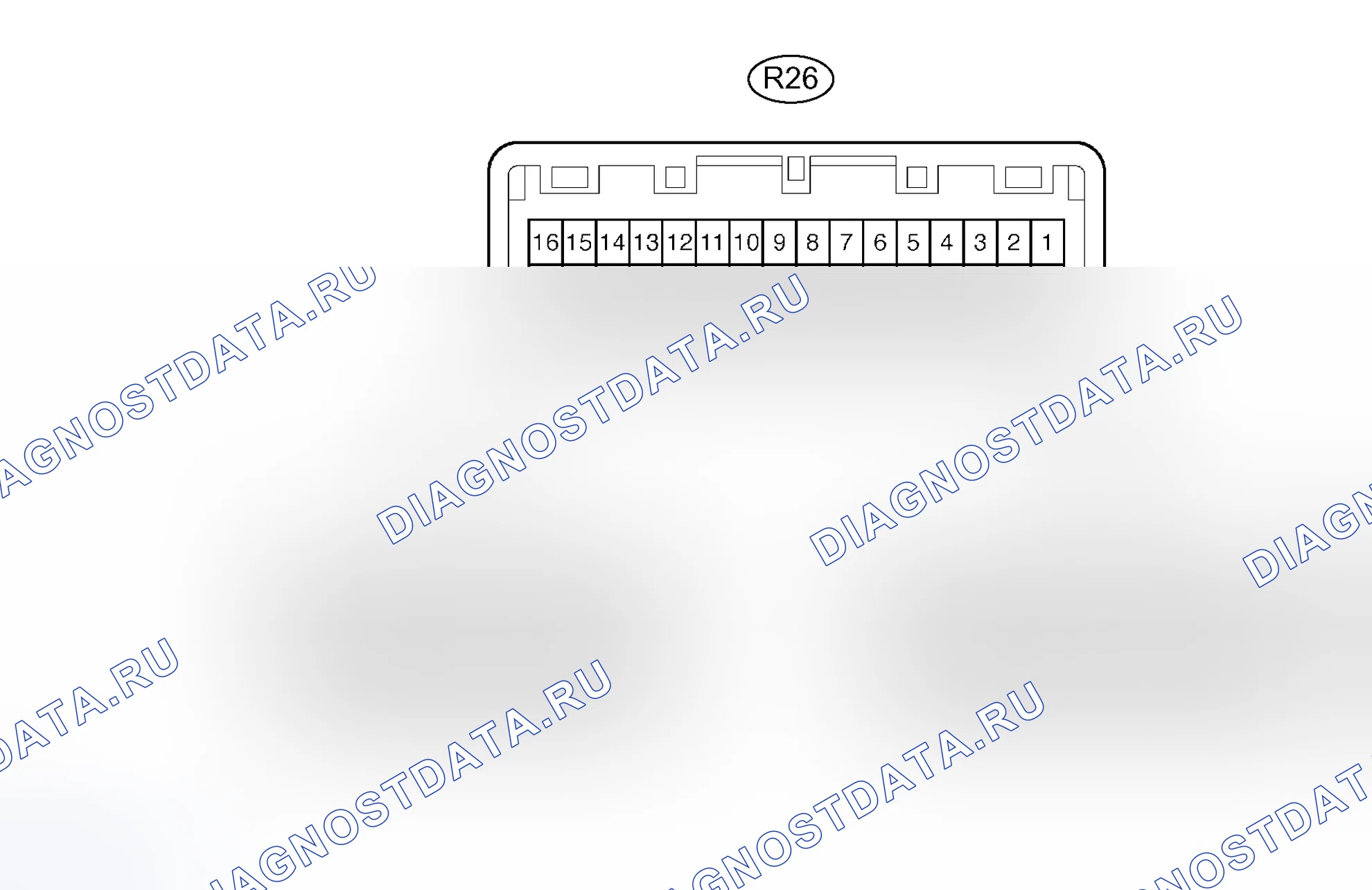 Рис. 91: КЛЕММЫ ЭБУ. Toyota Sienna II