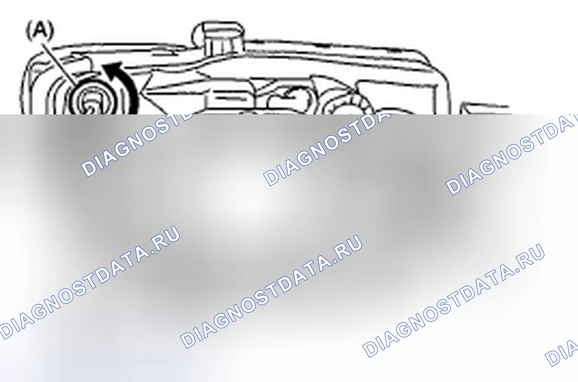Рис. 1: ДЕМОНТАЖ. Subaru Tribeca WX рестайлинг