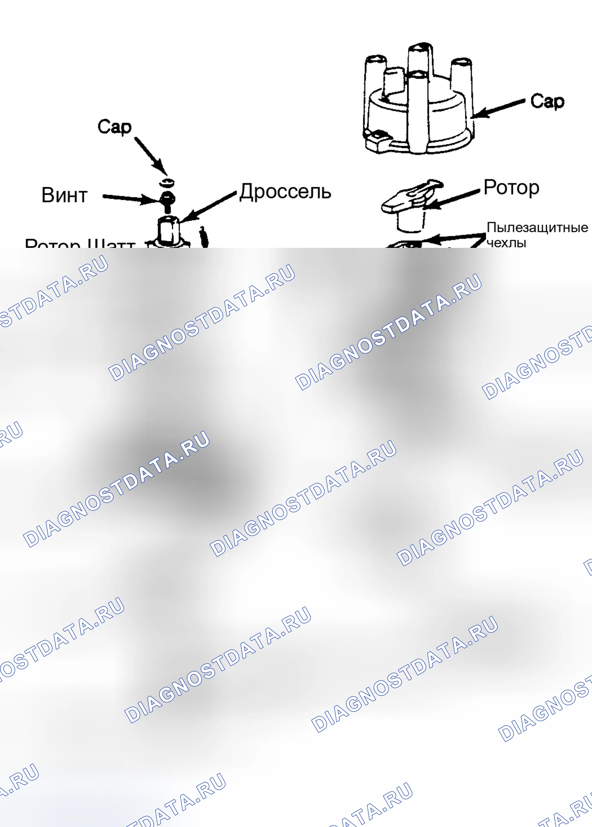 Рис. 3: ПОВТОРНАЯ СБОРКА. Isuzu Trooper I