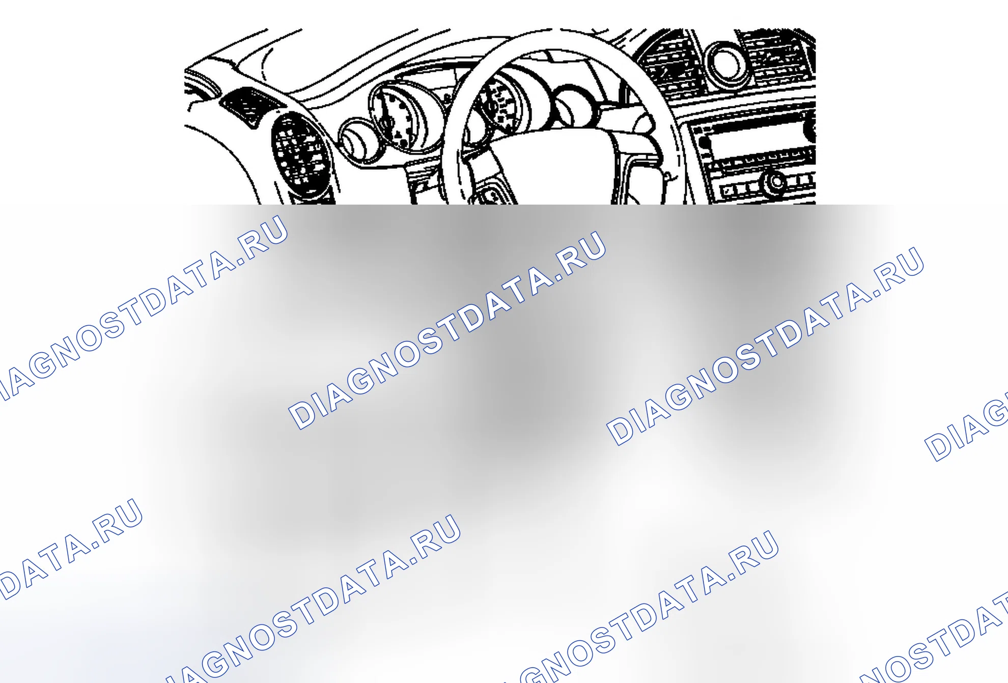 Рис. 117: Замена панели изолятора приборной панели - левая сторона (анклав). Chevrolet Traverse I