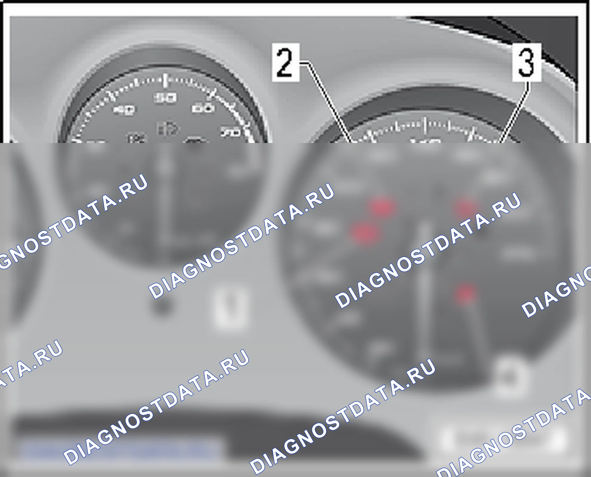 Индикация неисправностей с помощью контрольных ламп. SEAT Leon Ii