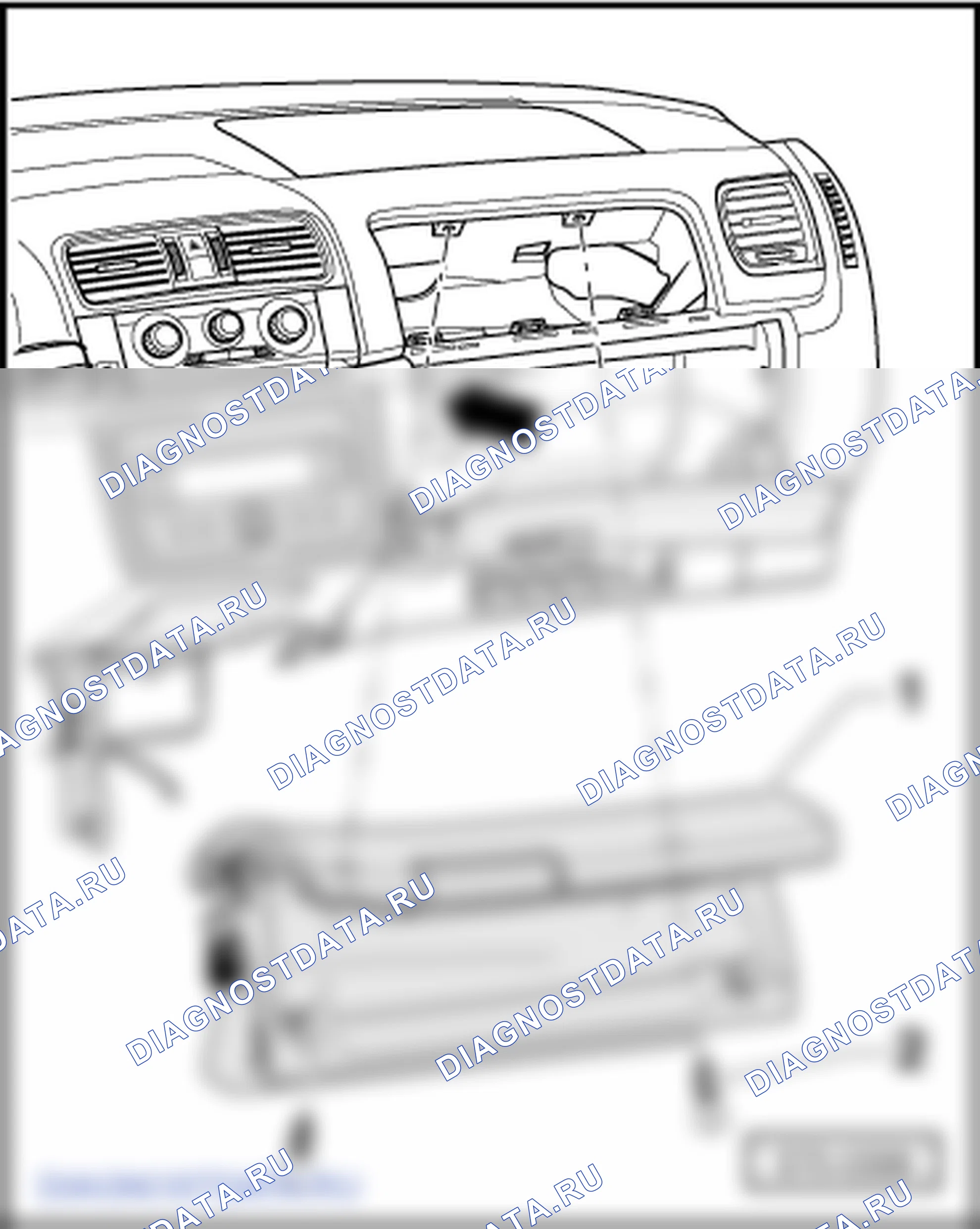 Панель приборов. Skoda Roomster I