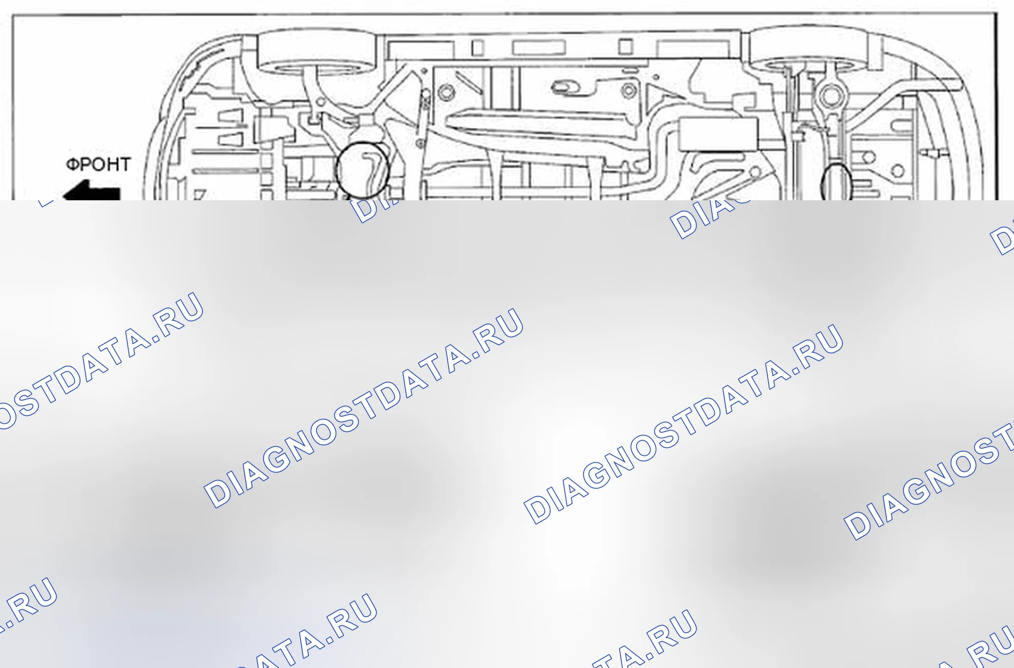 Рис. 54: Задняя часть. Honda CR-V IV рестайлинг