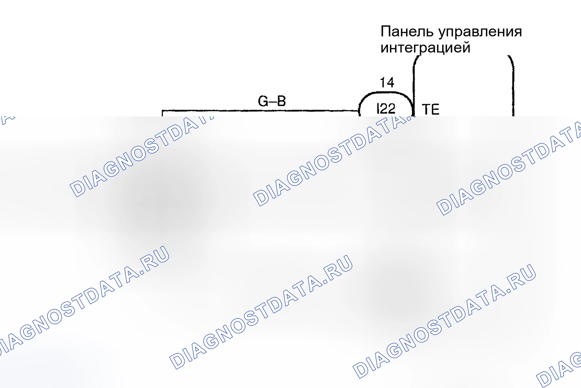Рис. 46: электросхема. Toyota Sequoia I