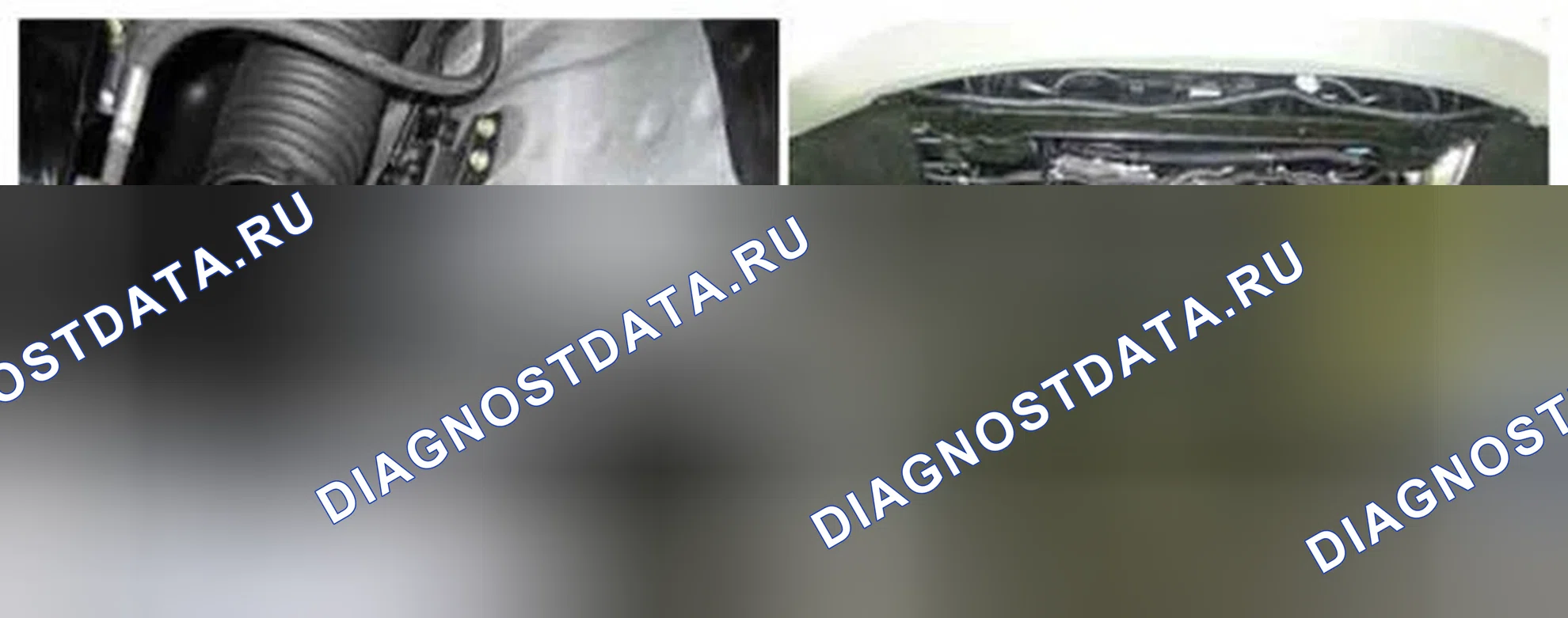 Рис. 189: Расположение компонентов. Hyundai Equus II