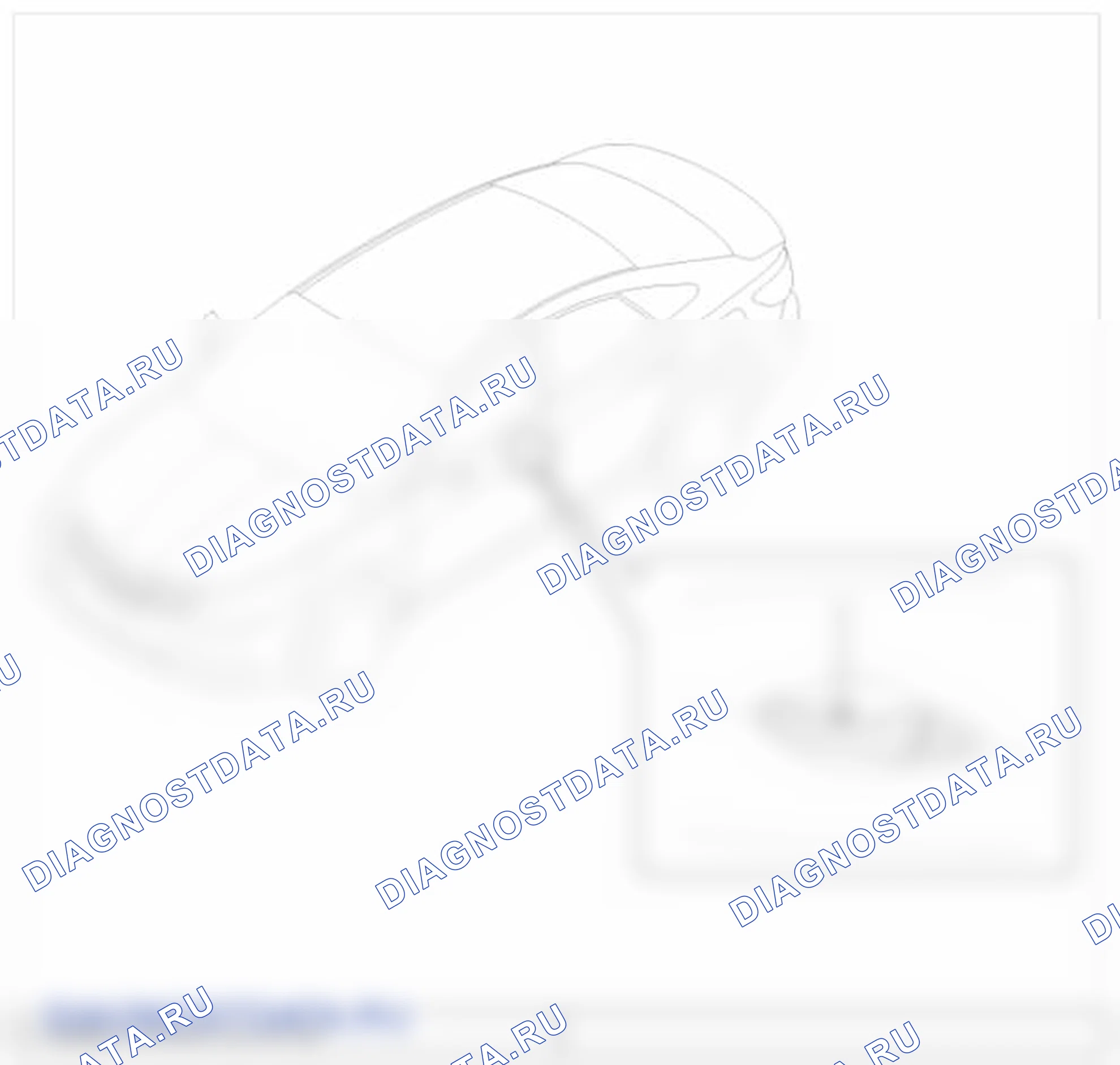 Рис. 26: Расположение компонентов. Hyundai Azera II