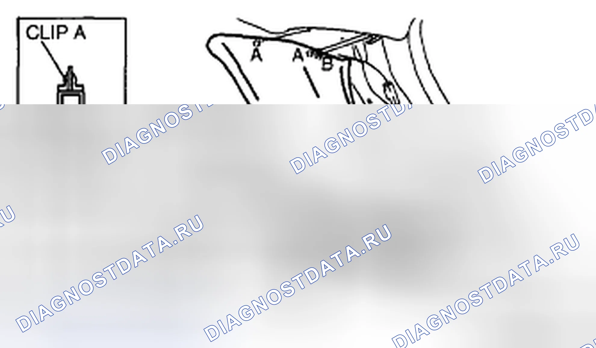 Рис. 61: ДЕМОНТАЖ / МОНТАЖ облицовки КОЛОННЫ D. Mazda CX-7 I