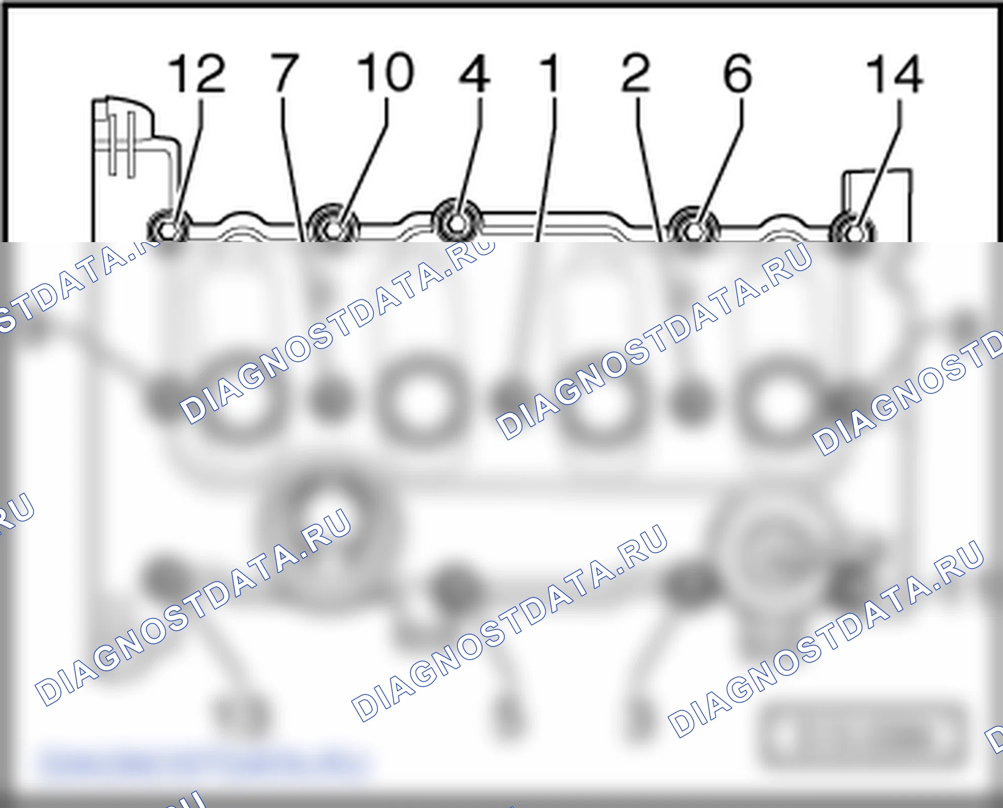 Проверка плоскостности головки блока цилиндров. Skoda Octavia Ii