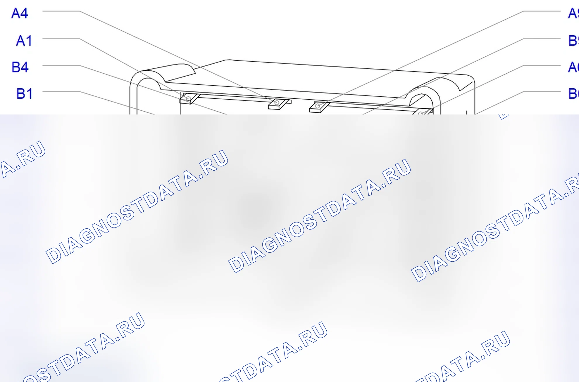 Распиновка разъёма X1. Opel Sintra I