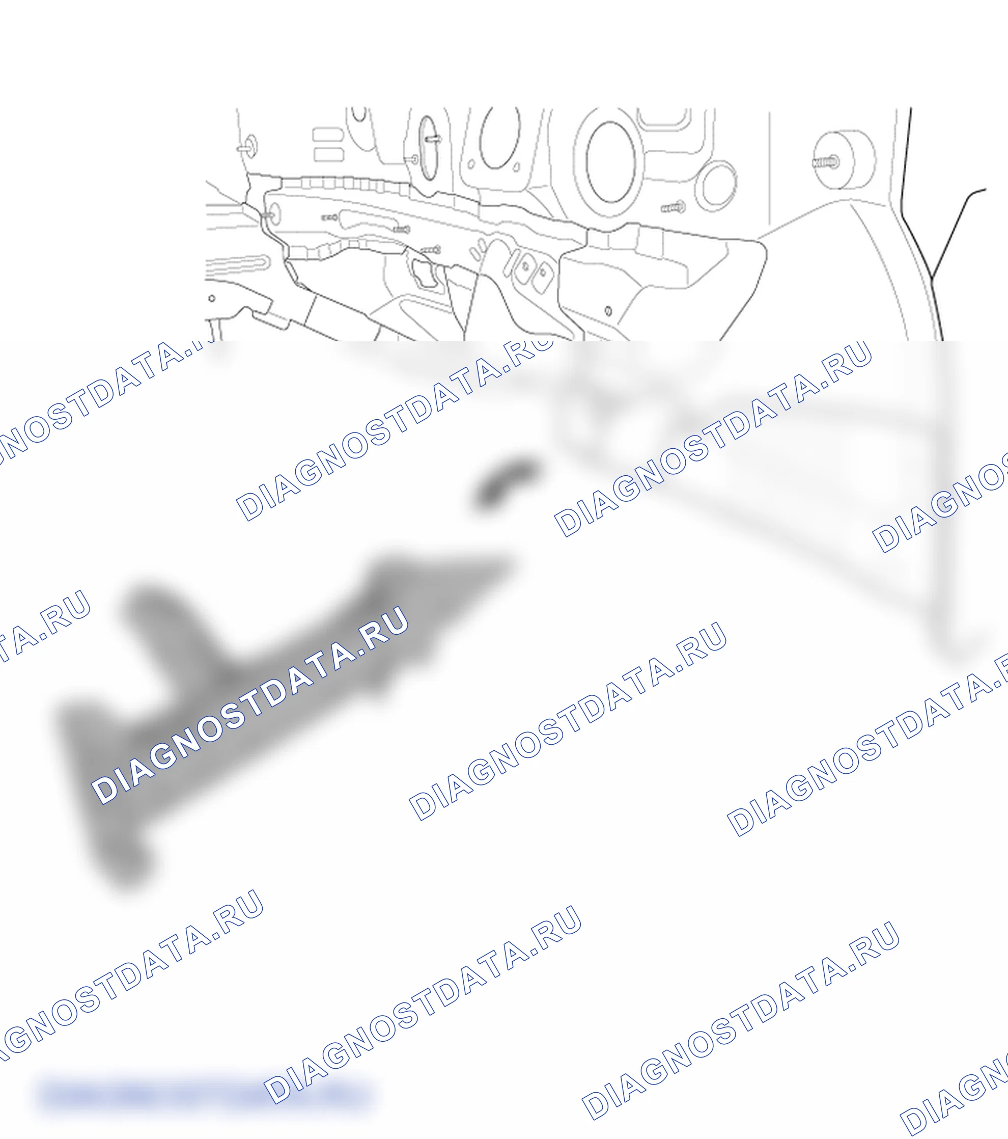 Место сварки — Узел элемента передней стороны. Hyundai GRAND i10/Xcent BA
