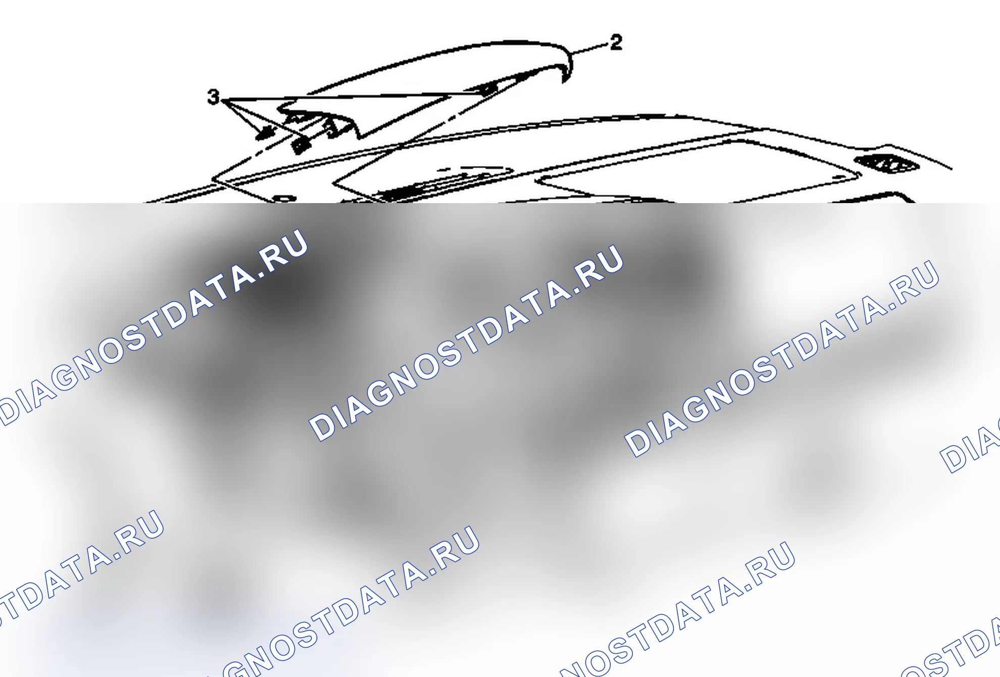 Рис. 17: Замена крышки обрезной пластины кластера приборной панели (без RPO SLT). Chevrolet Silverado 3500 HD 