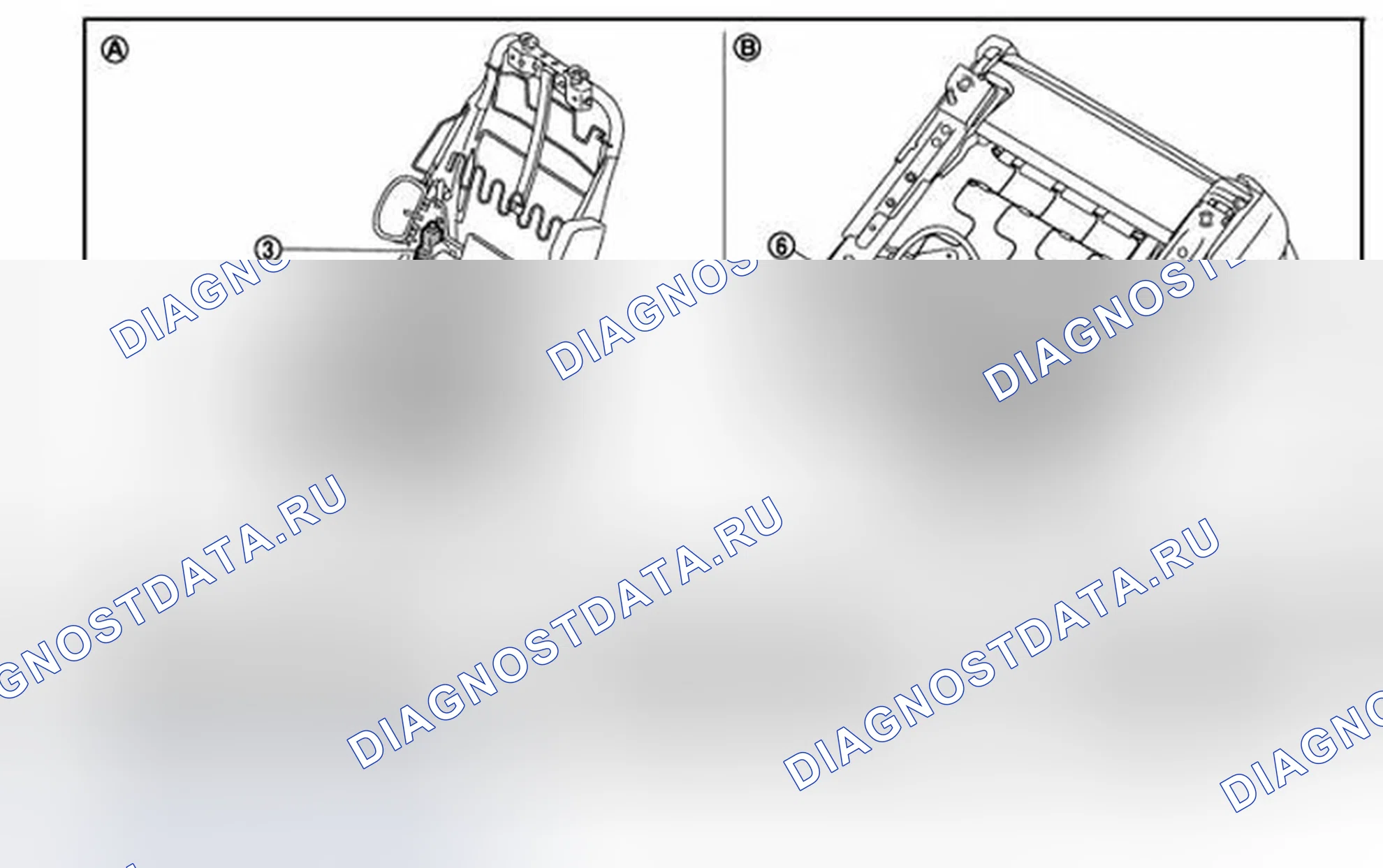 Рис. 303: Расположение компонентов. Infiniti G37 IV рестайлинг