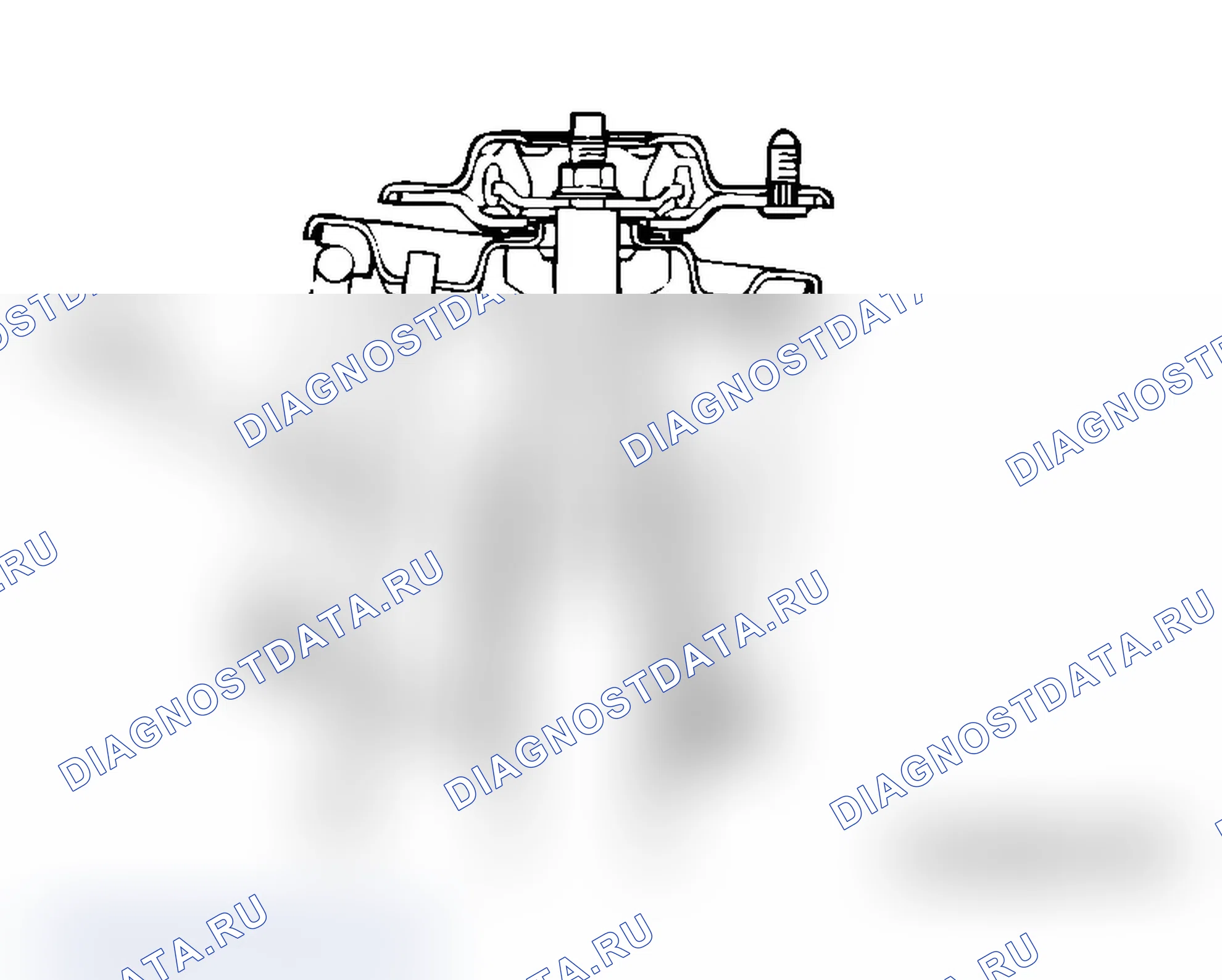 Рис. 20: >> B <<УСТАНОВКА НАКИДНОЙ ГАЙКИ. Mitsubishi Lancer Evolution IX