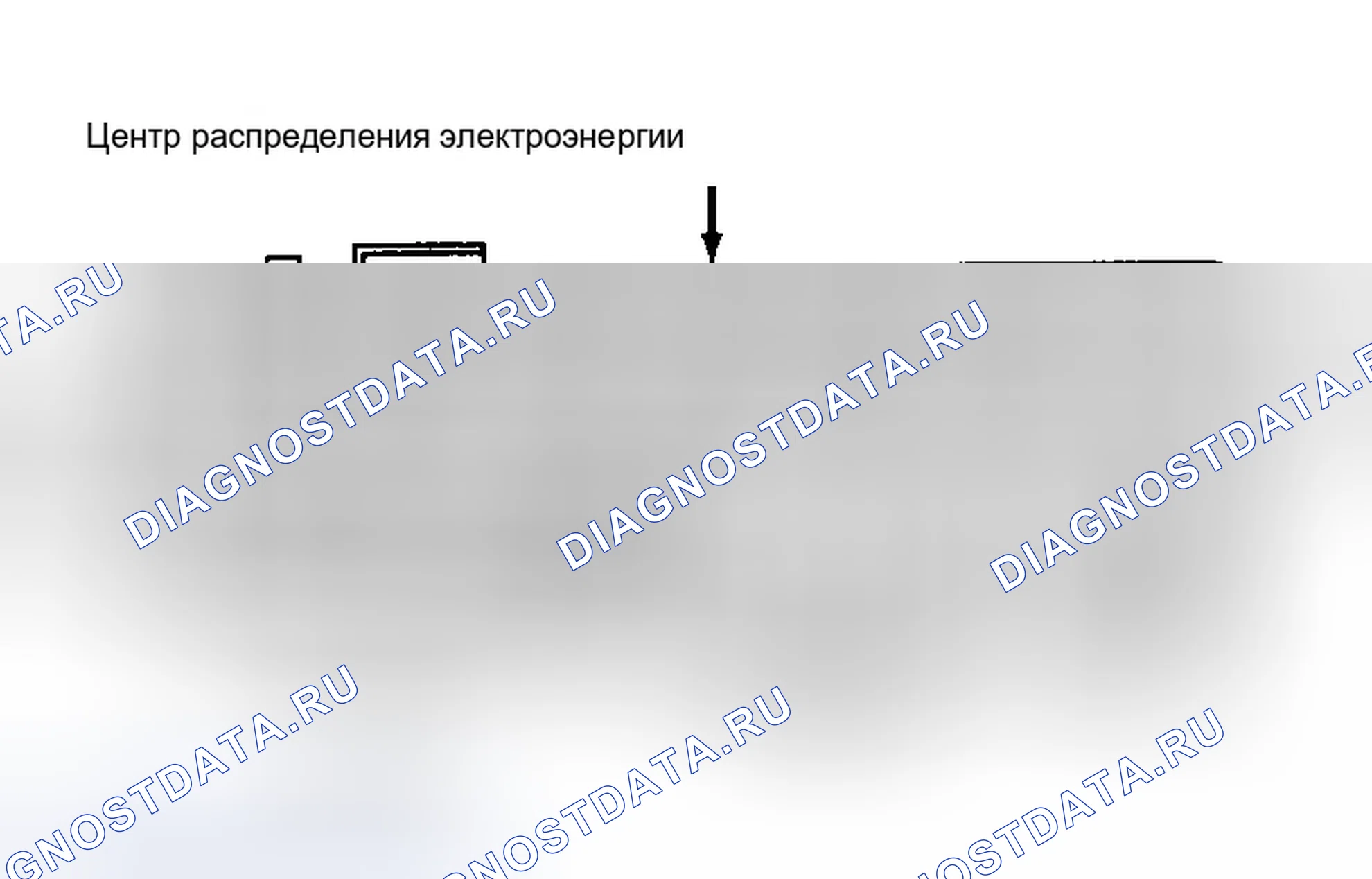Рис. 16: Идентификация клеммы Bb центра распределения электроэнергии. Dodge Spirit I