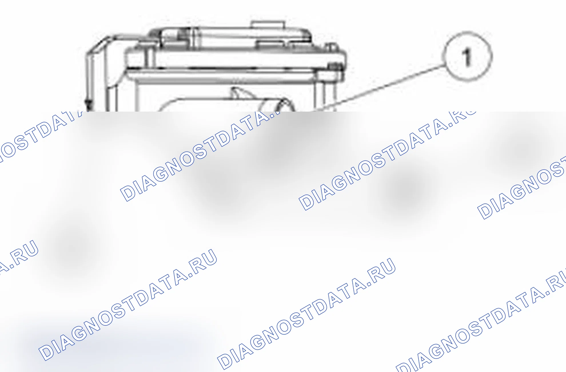Рис. 39: Модуль обнаружения утечек в естественном вакууме (EVAP). Ford Escape III