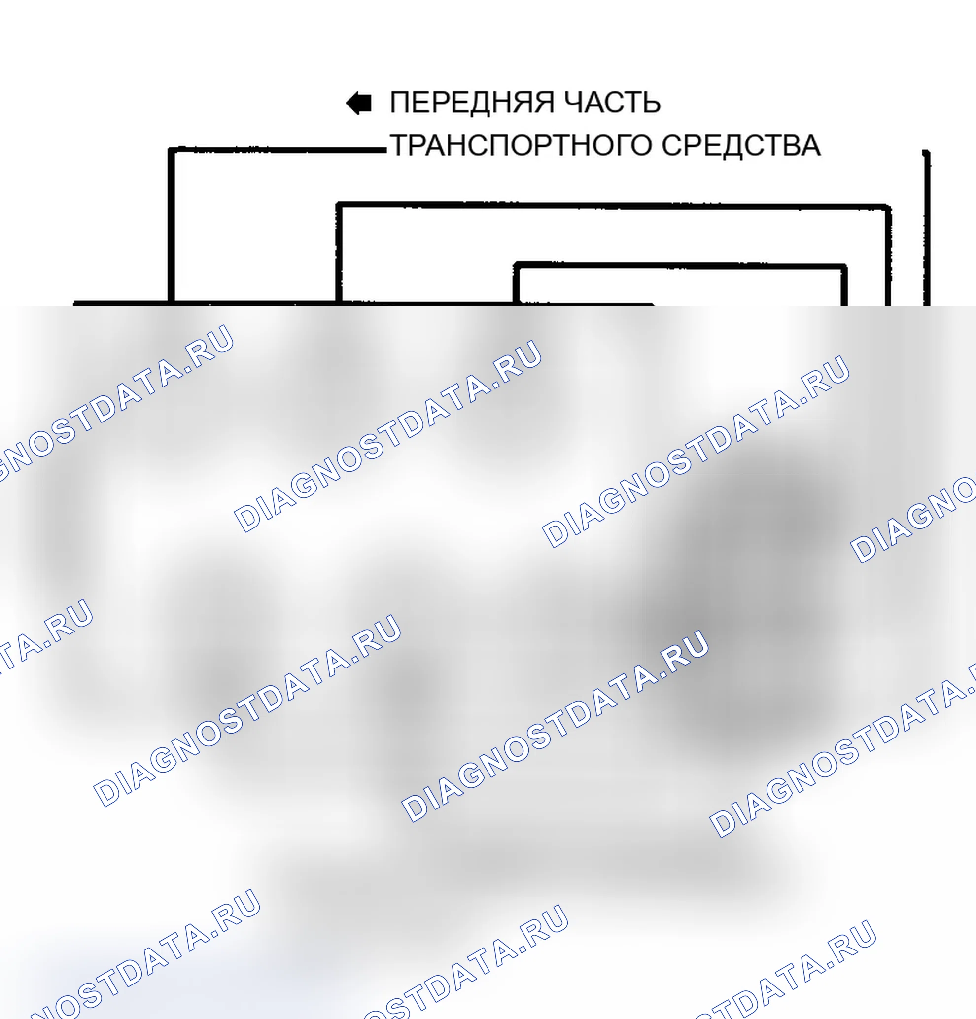 Рис. 3: порядок работы цилиндров (3,0 л). Pontiac Grand Prix VI