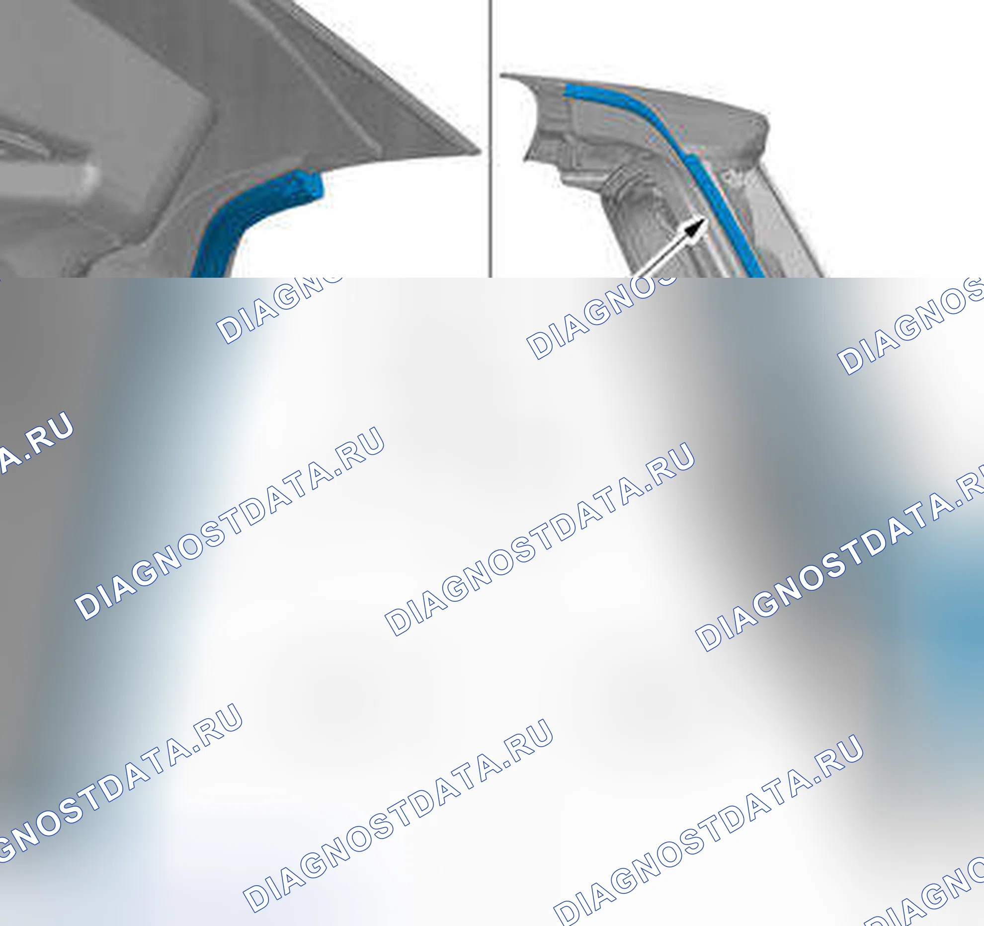 Рис. 102: УСТАНОВКА. Volvo XC70 II
