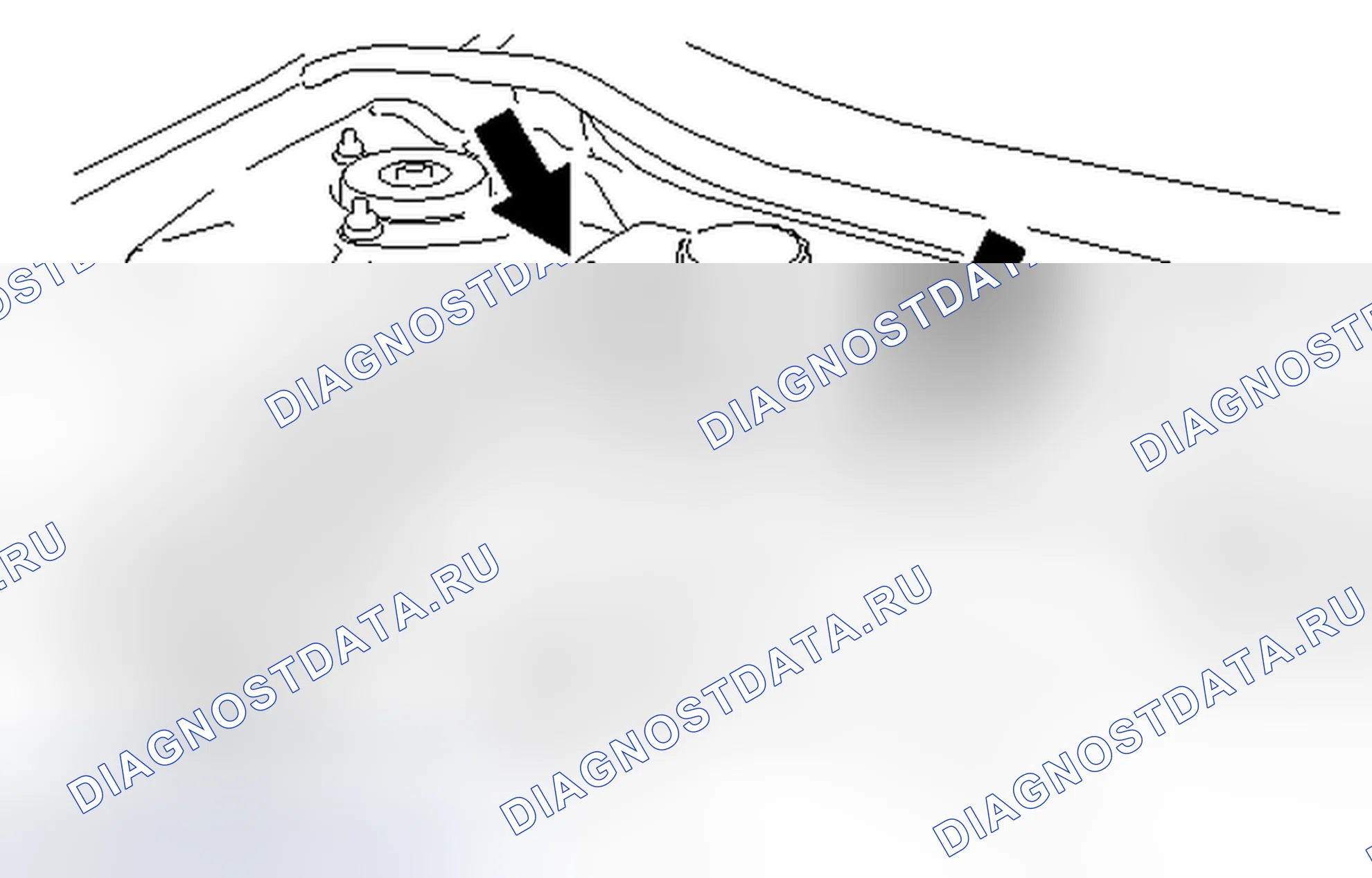 Рис. 267: ДЕМОНТАЖ. Toyota Camry XV40 рестайлинг