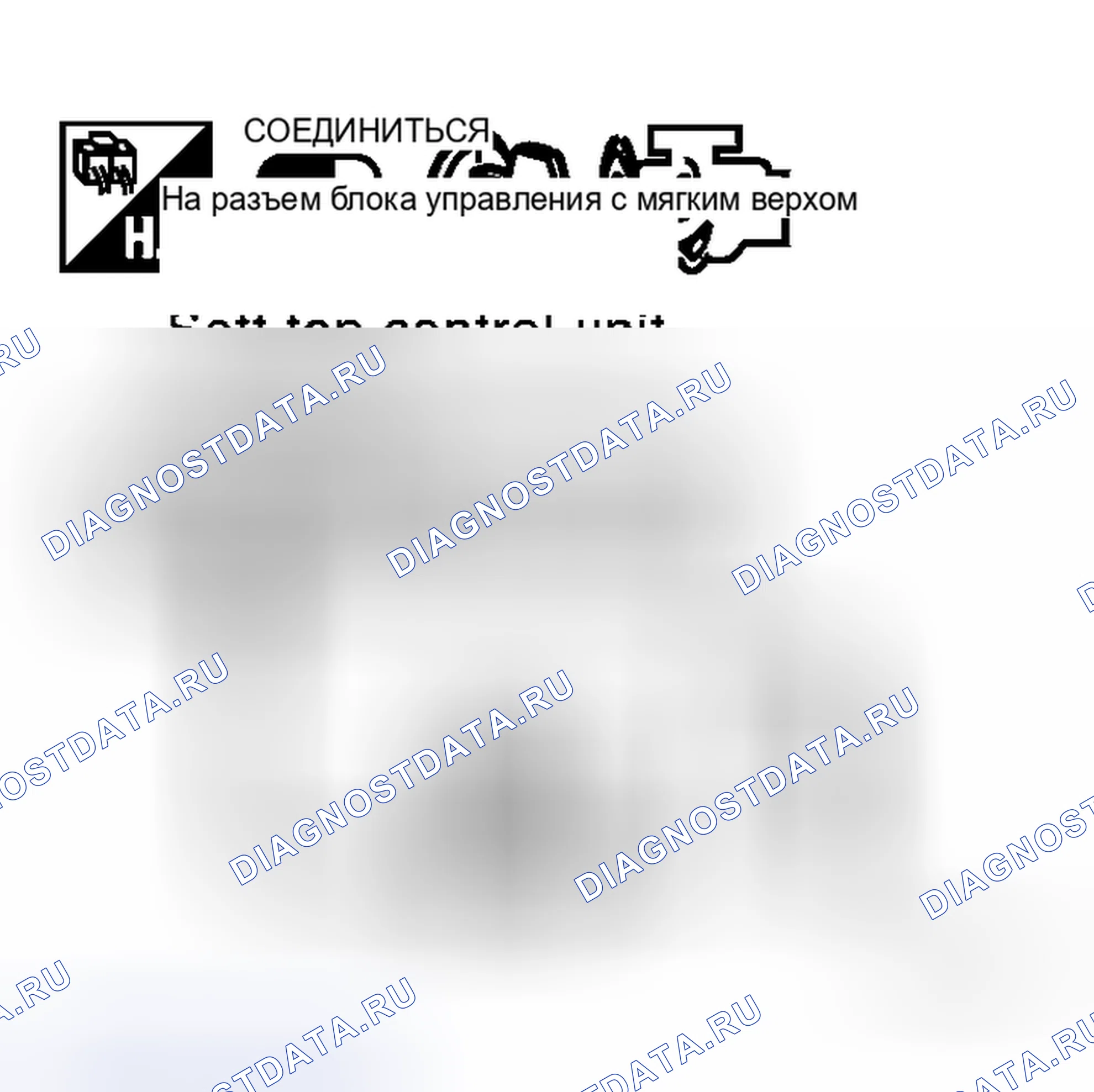Рис. 148: Проверка переключателя с мягким верхом (CLOSE). Honda Logo I
