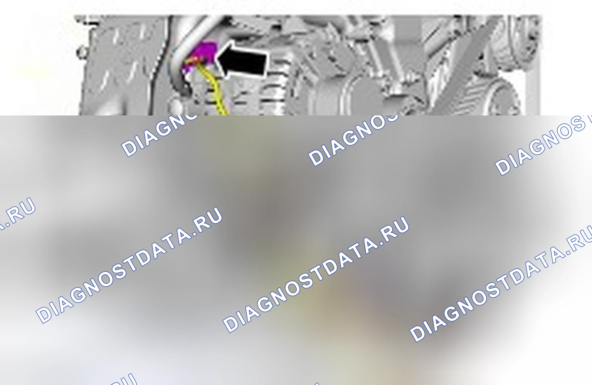 Как снять и установить жгут электропроводки двигателя. Ford Mondeo IV