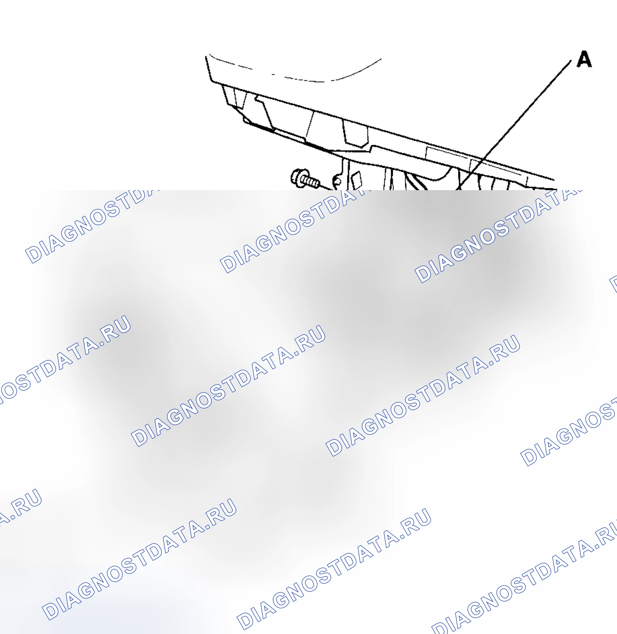 Рис. 8: Сабвуфер (модели EX и ' 06 EX-P). Honda Element I