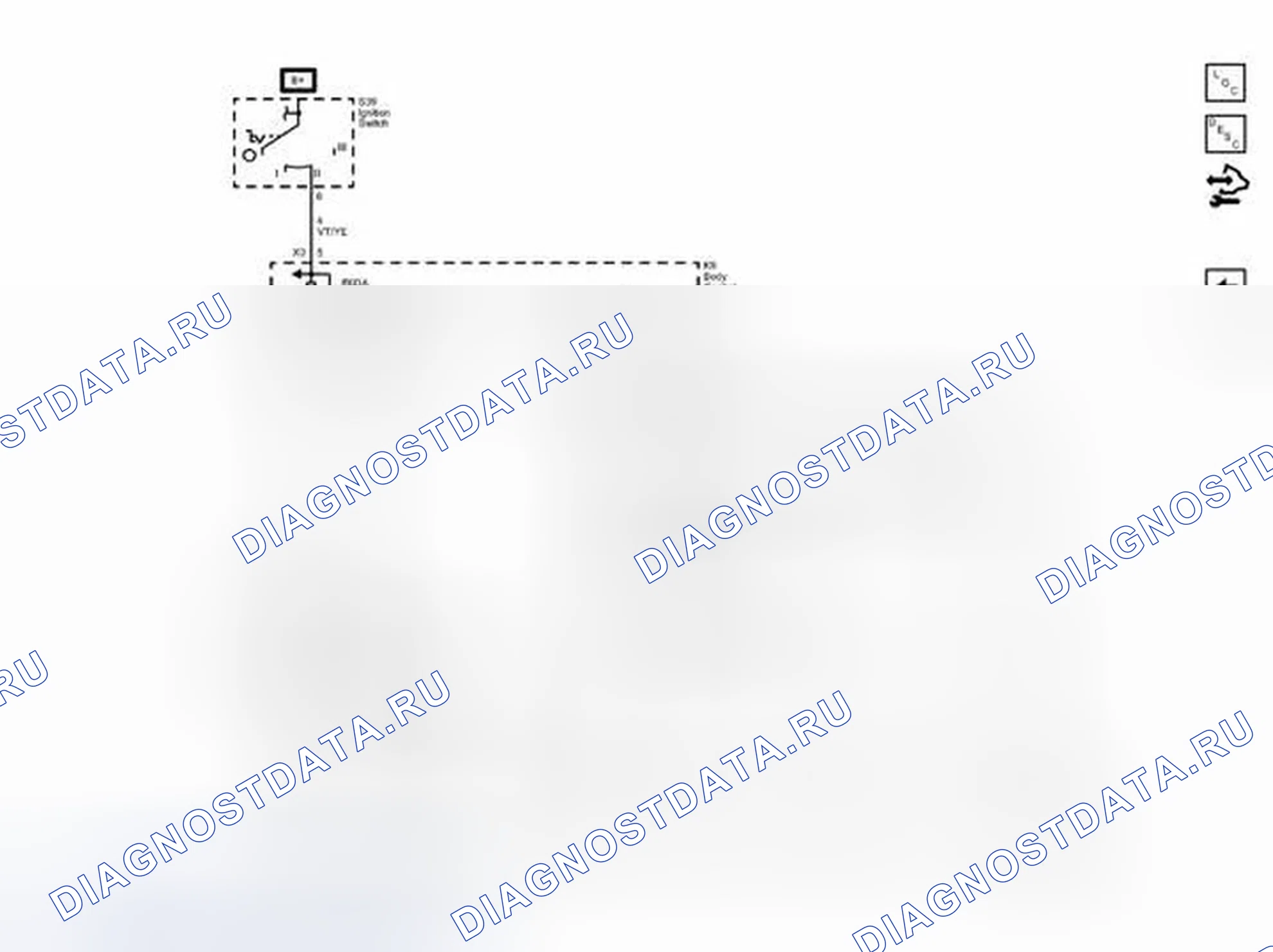 Рис. 6: Схема подключения для обеспечения связи. Chevrolet Spark M300