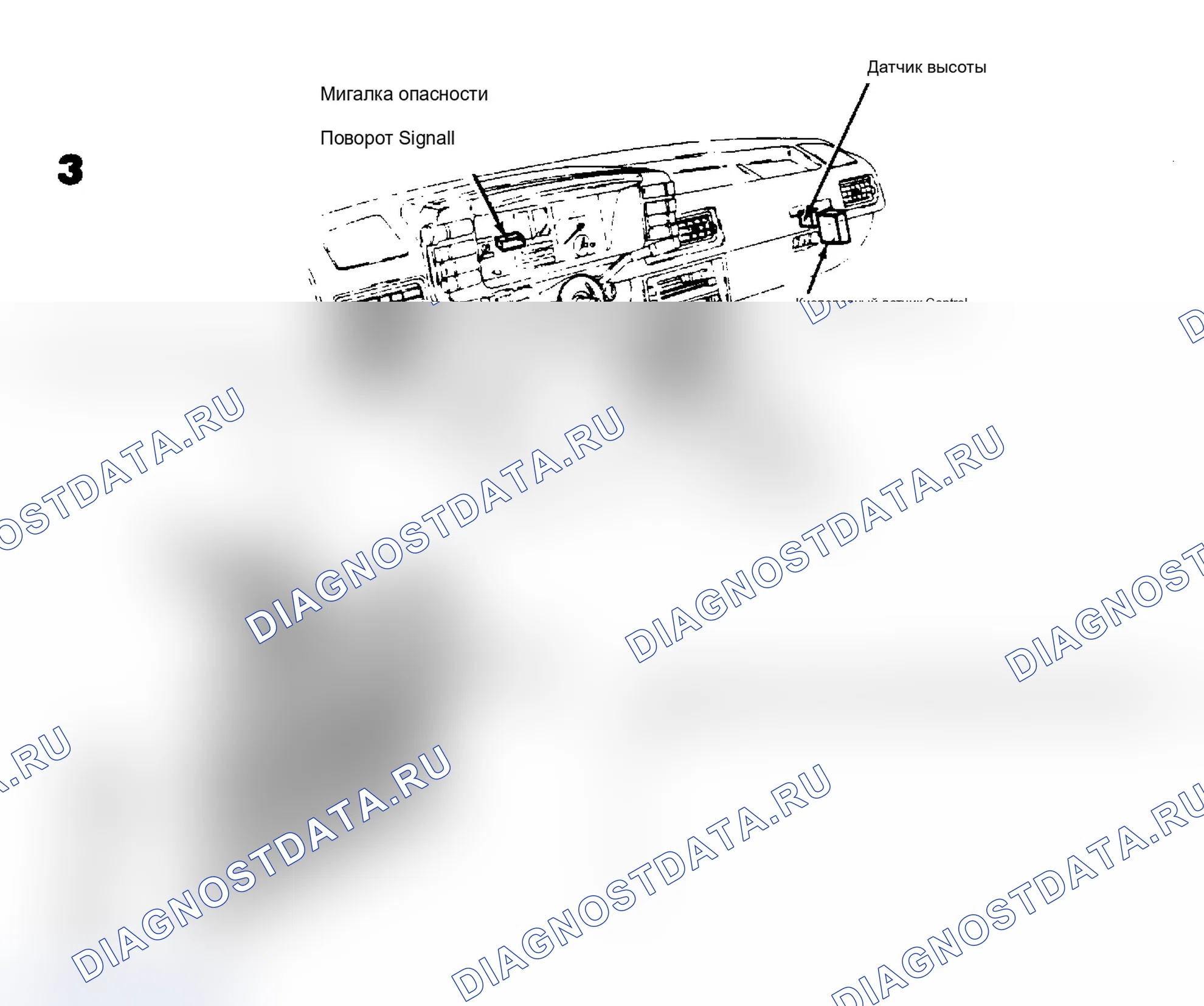 Рис. 1: Расположение компонентов (1 из 3). Audi Coupe B2 рестайлинг