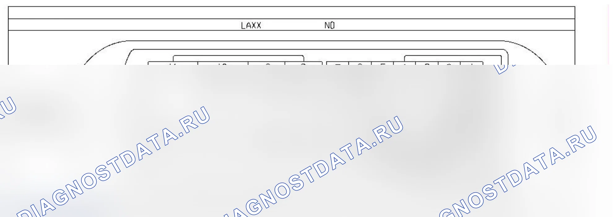 Распиновка разъёма R219 — Соед разъем между жг пров приб панели и жг пров лев задн двери. Renault Modus I