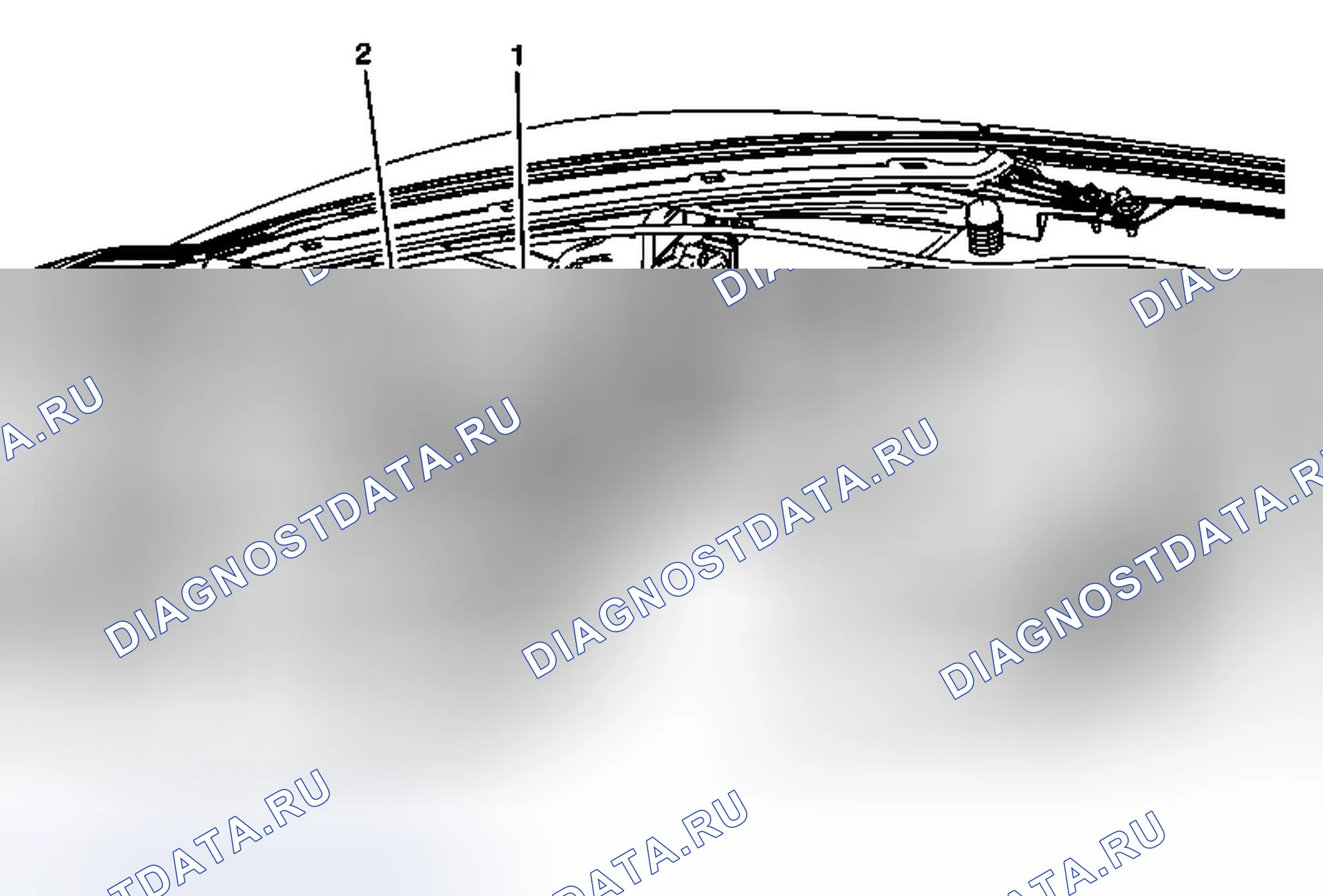 Рис. 49: Замена лампы дневного света (HID). Chevrolet Malibu VIII рестайлинг