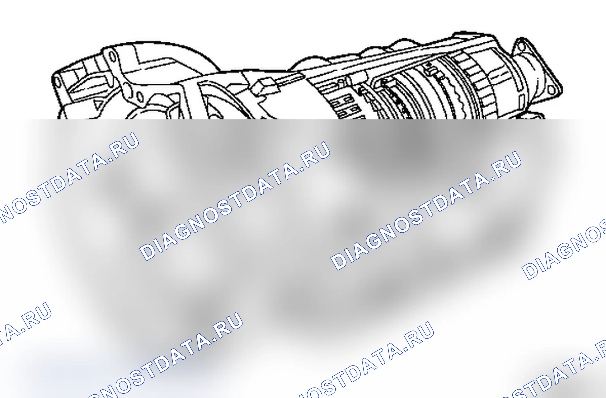 Автоматическая коробка передач 5 L40-E в комплекте с двигателем Y 25 DT. Opel Omega B