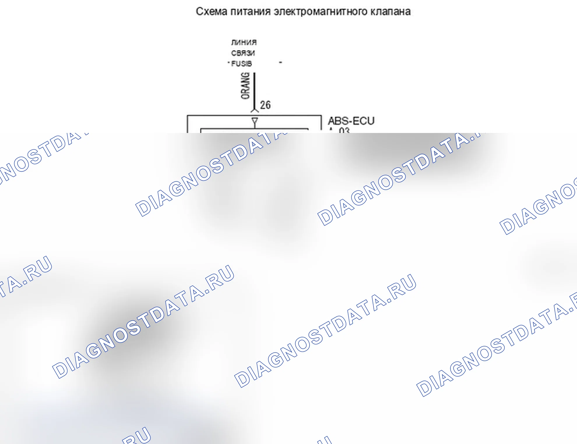 Рис. 96: C2104 расшифровка кода ошибки: неисправность цепи питания. Mitsubishi Lancer Ralliart X