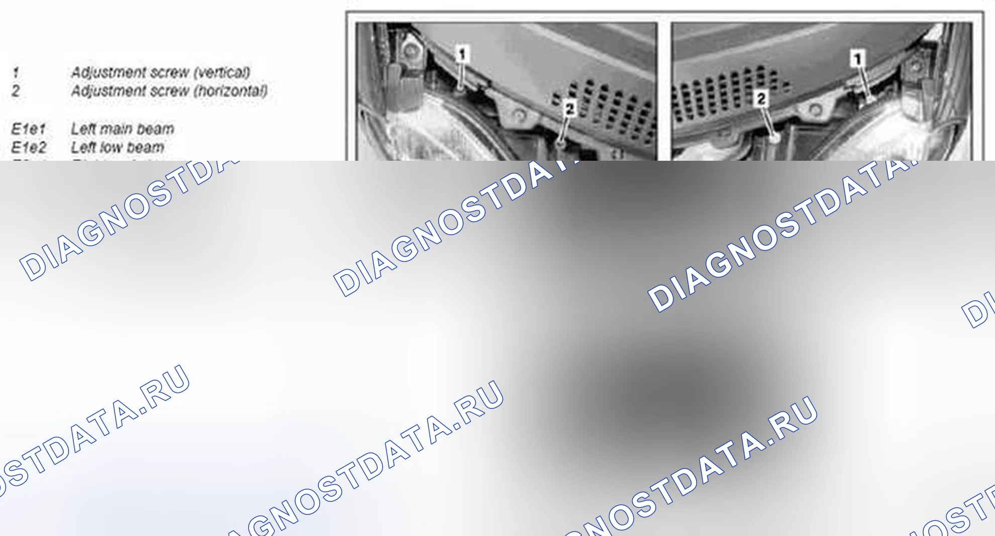Рис. 16: Проверить и откорректировать регулировку фар - AP82.10-P-8260MCU. Kia Soul I