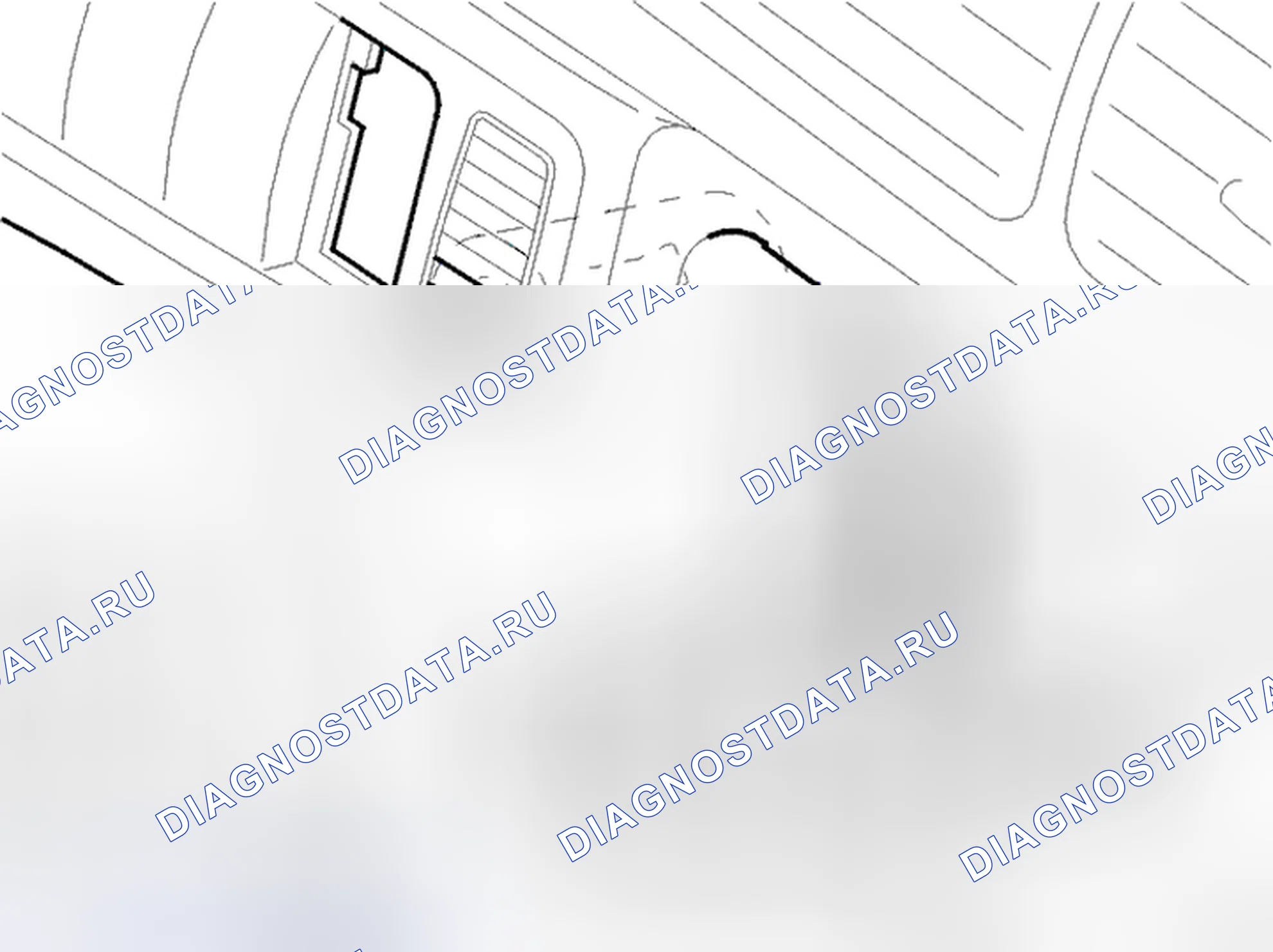 Рис. 93: Установка датчика температуры в пассажирском салоне (ECC). Volvo C70 I