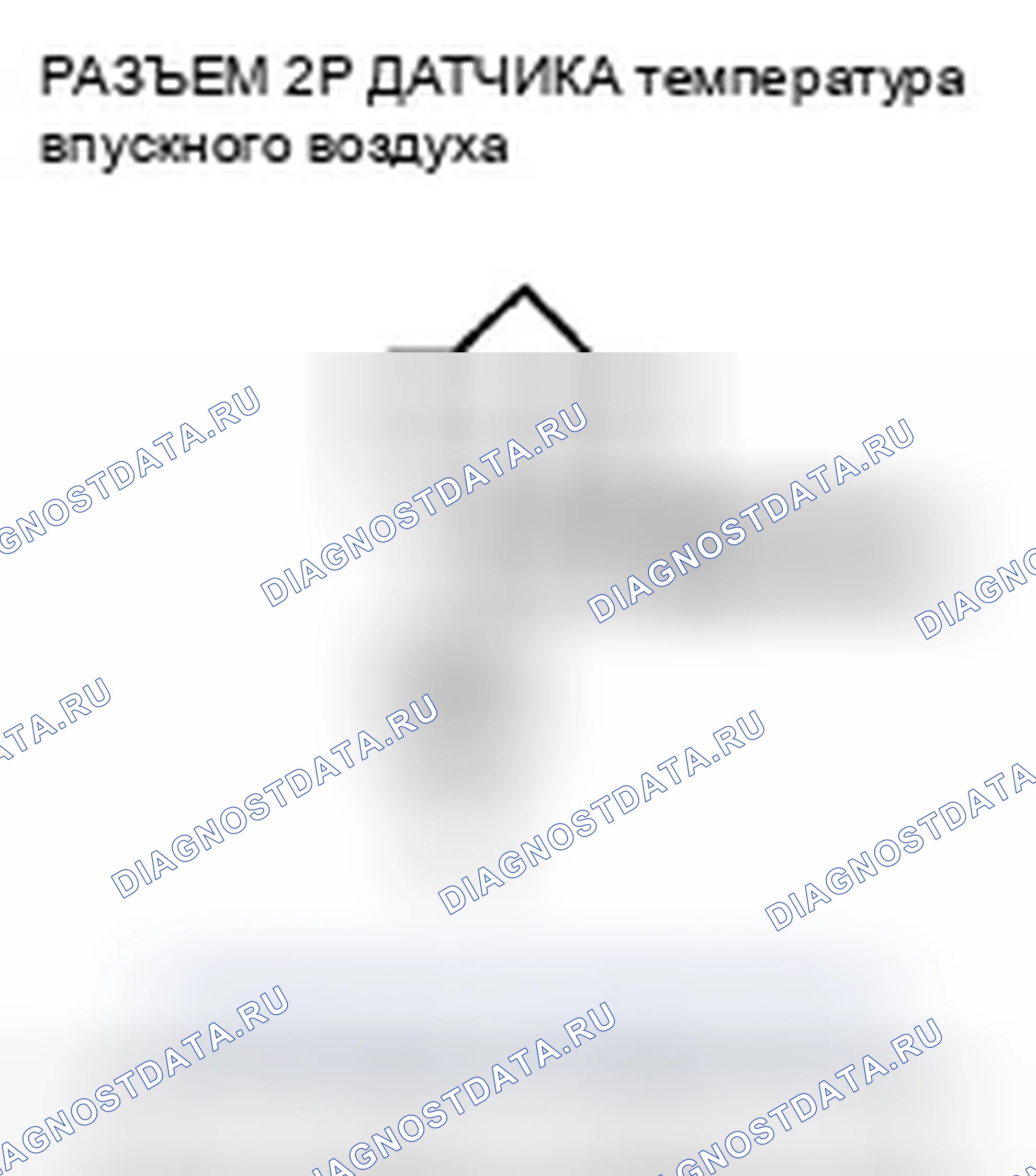Рис. 240: расшифровка кода ошибки P0112: температура впускного воздуха датчик низкий уровень в цепи напряжение (J35A6 двигатель, J35A7 двигатель (' 07 модель)). Honda Odyssey IV