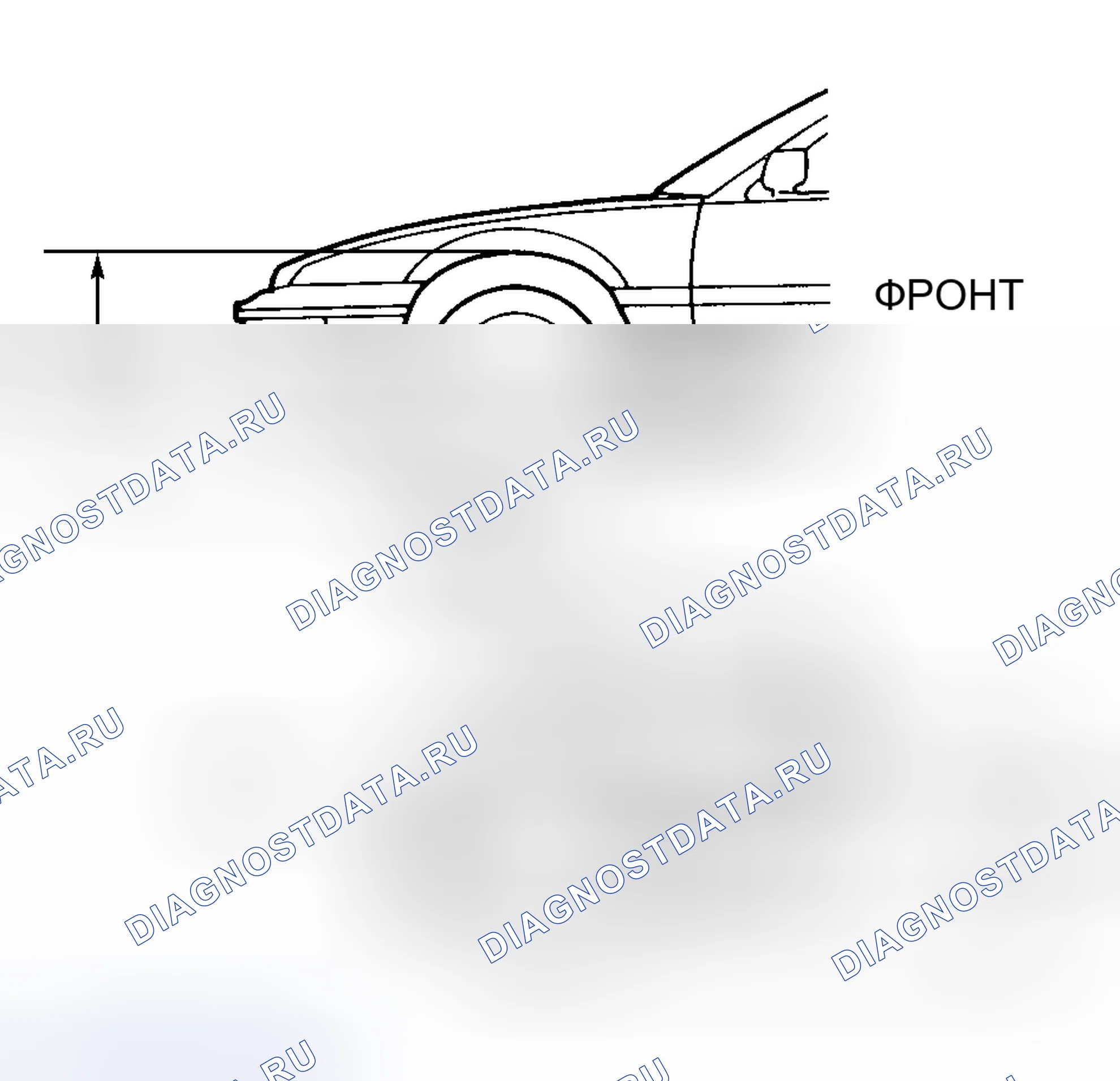 Рис. 1: РЕГУЛИРОВКА ВЫСОТЫ ПРИ ЕЗДЕ. Geely Coolray I