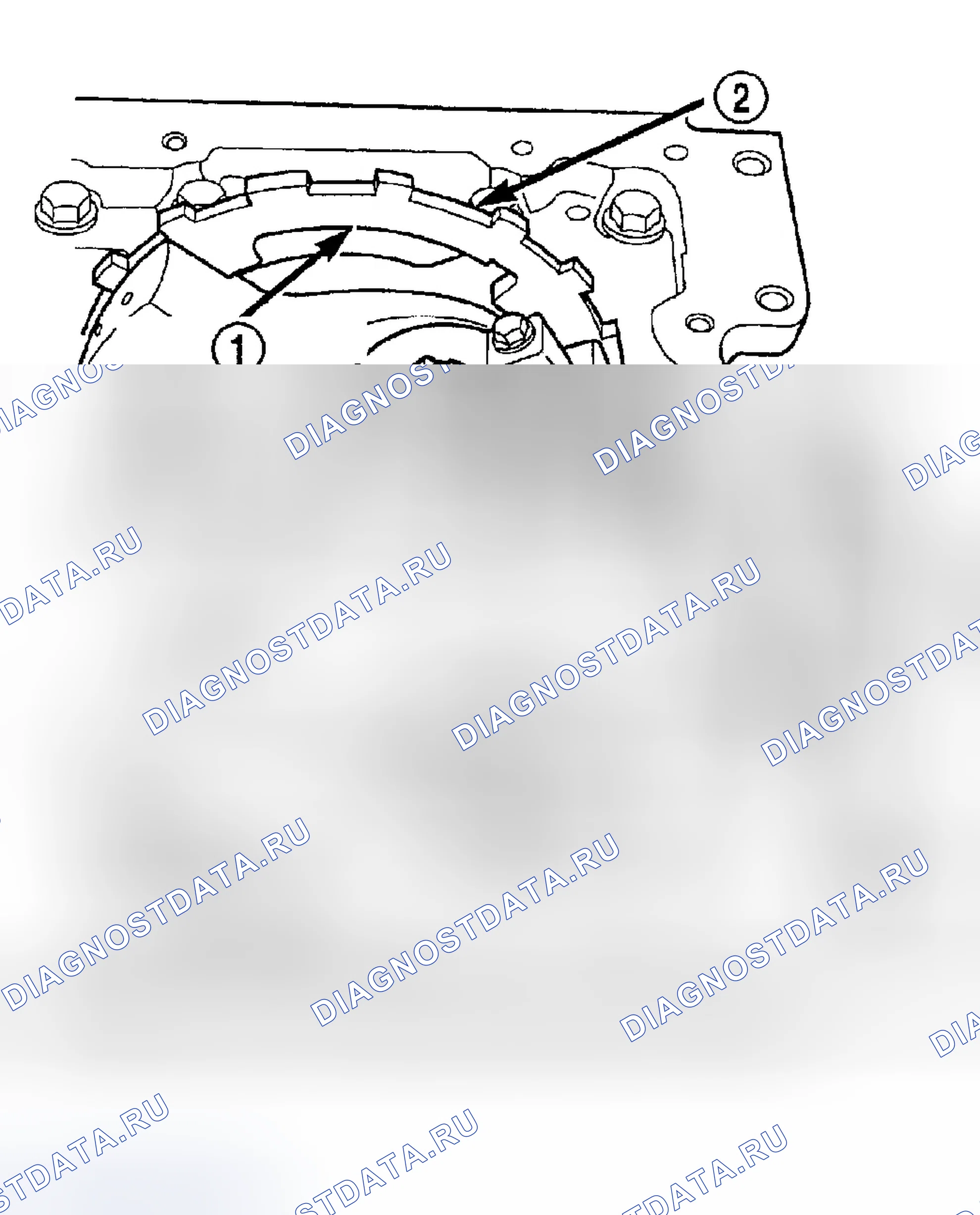 Рис. 67: 3.7л В-6. Dodge Pickup R1500 