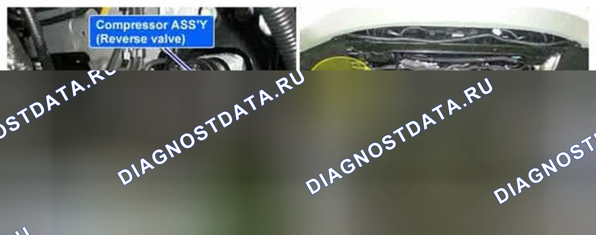 Рис. 228: Расположение компонентов. Hyundai Equus II