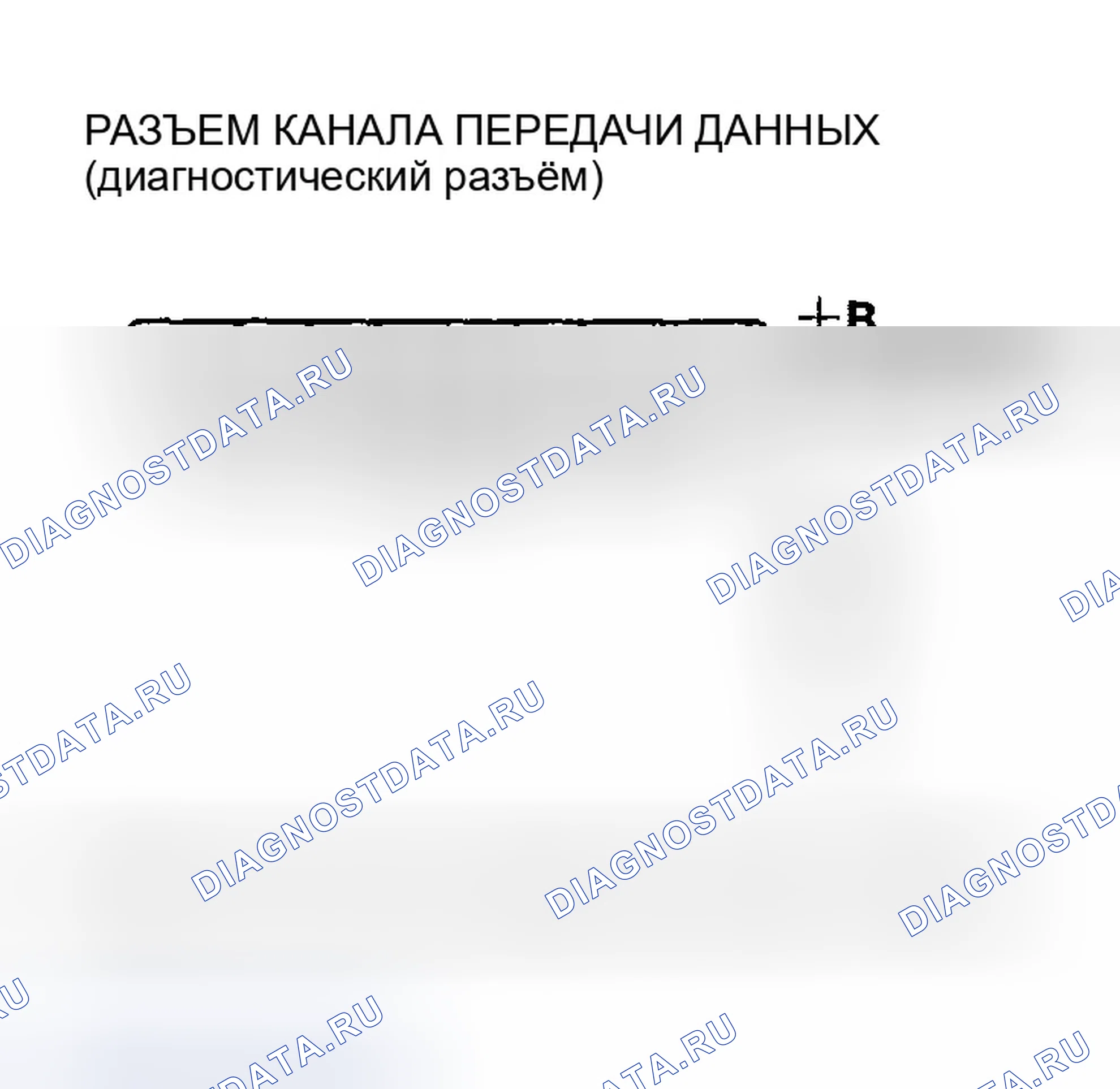 Рис. 84: Устранение неполадок в цепи диагностический разъём. Honda CR-V II