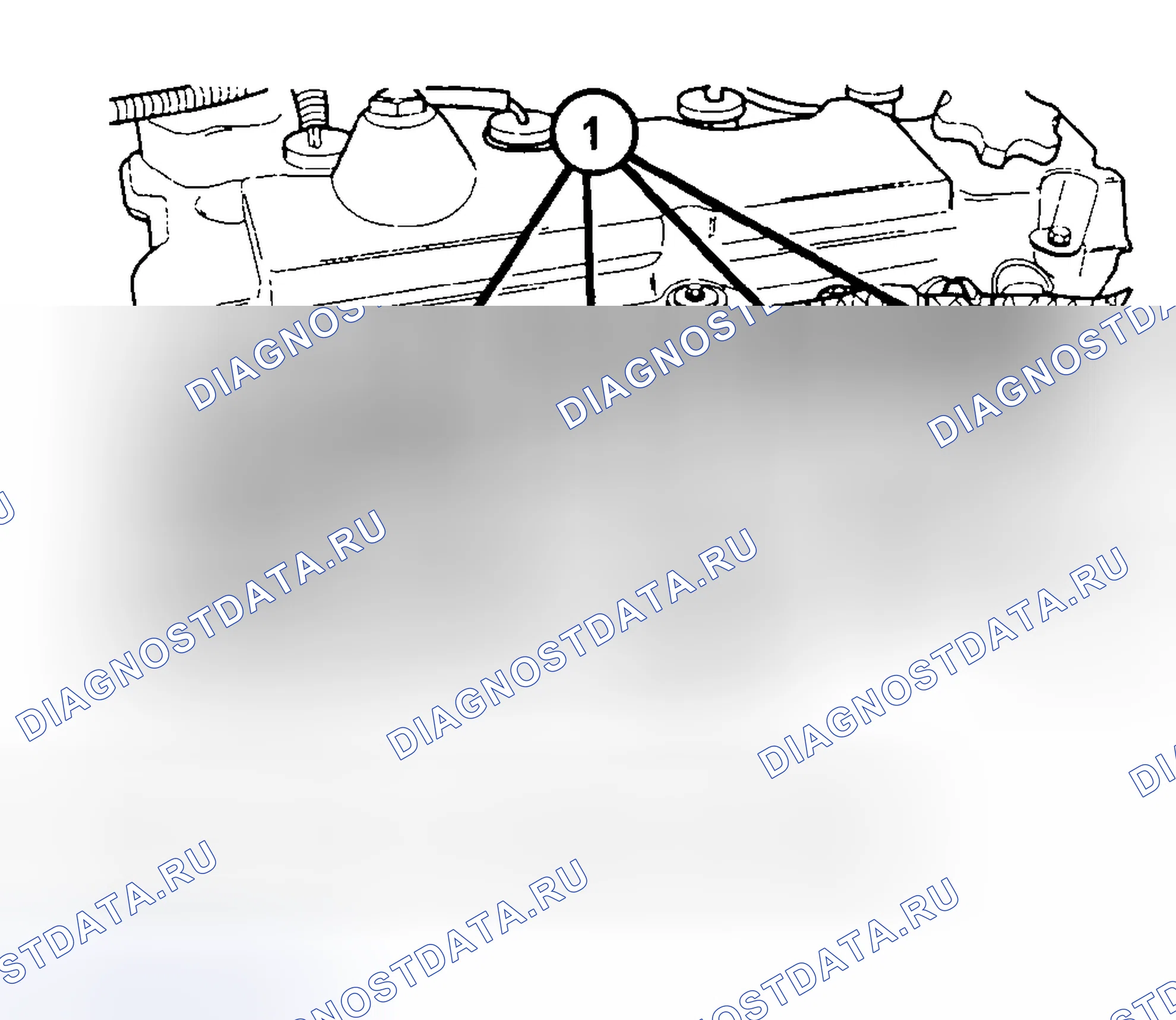 Рис. 87: ДЕМОНТАЖ - 4 ЦИЛИНДРА. Dodge Stratus II рестайлинг