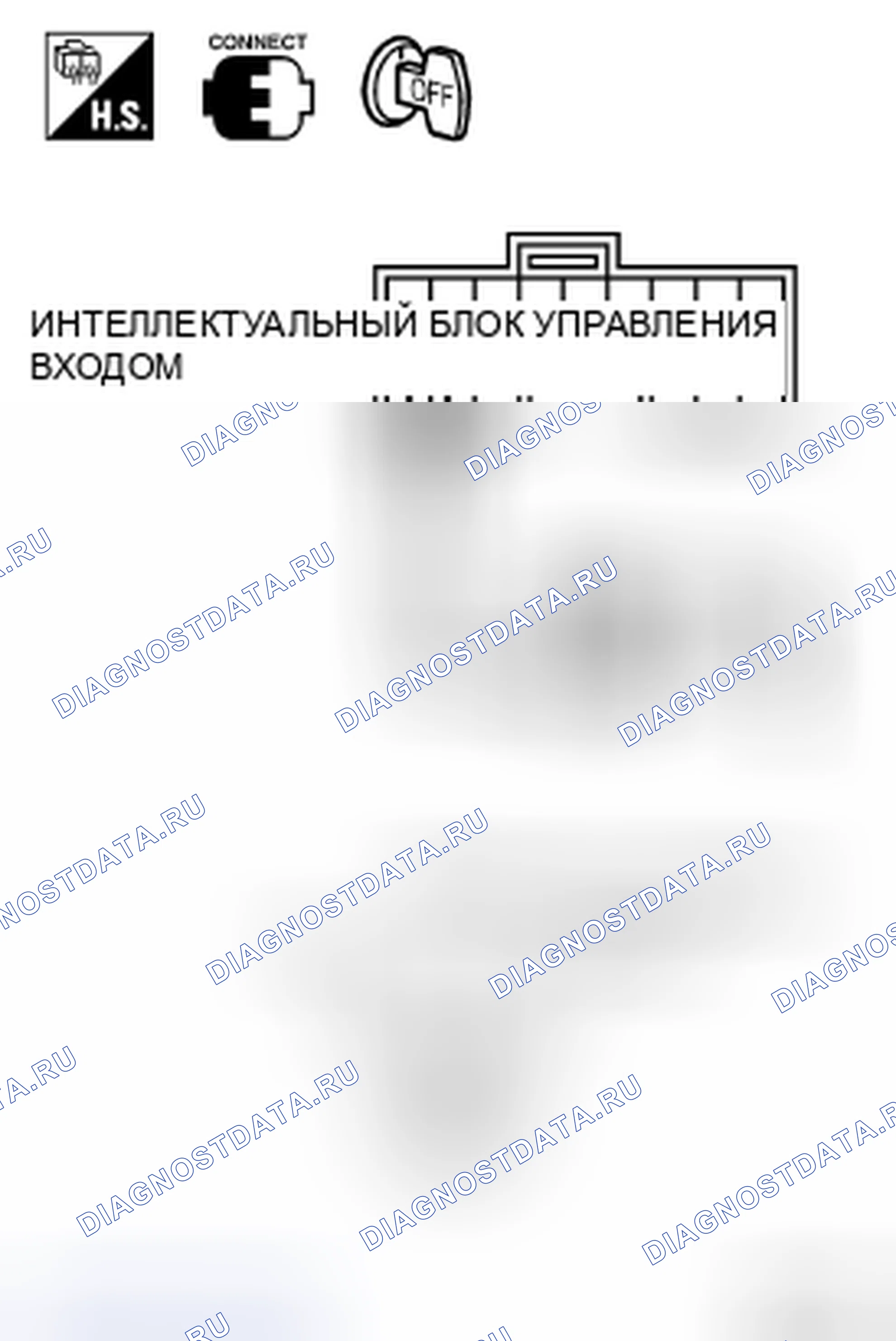 Рис. 45: Проверка переключателя цилиндра дверного ключа (со стороны водителя). Nissan X-Trail I