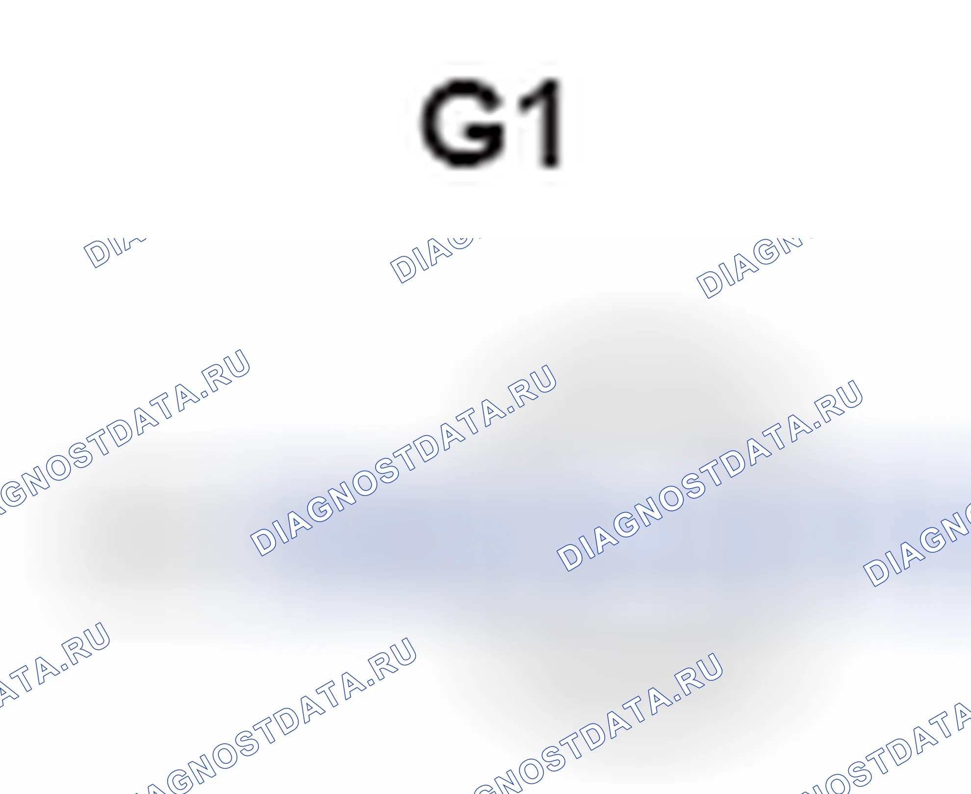Рис. 345: Вид с торца разъема генератора (G1). Lexus GS III