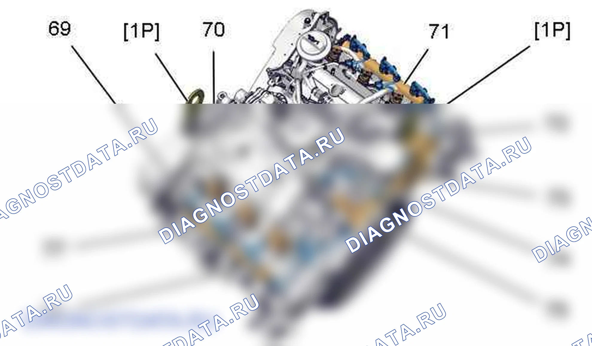 Повторная установка: двигателя — b1cm07ld. Citroen C5 II