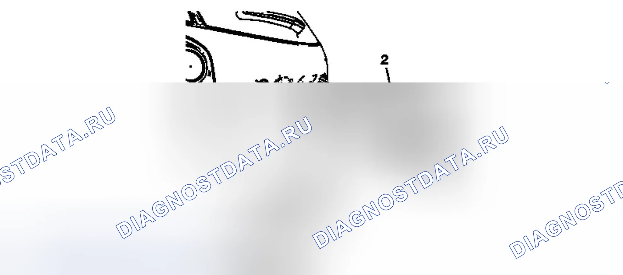 Рис. 4: Замена аппликации дверь багажника (равноденствие с Uvc). Chevrolet Equinox II