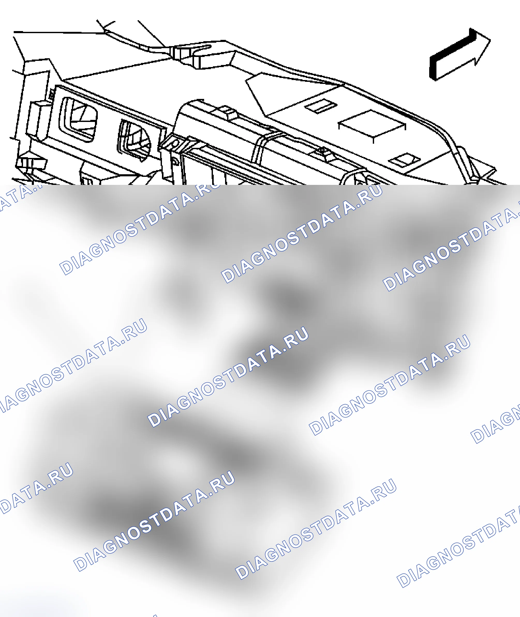 Рис. 3: Виды компонентов системы управления кузовом. Chevrolet Chevy Express G1500 